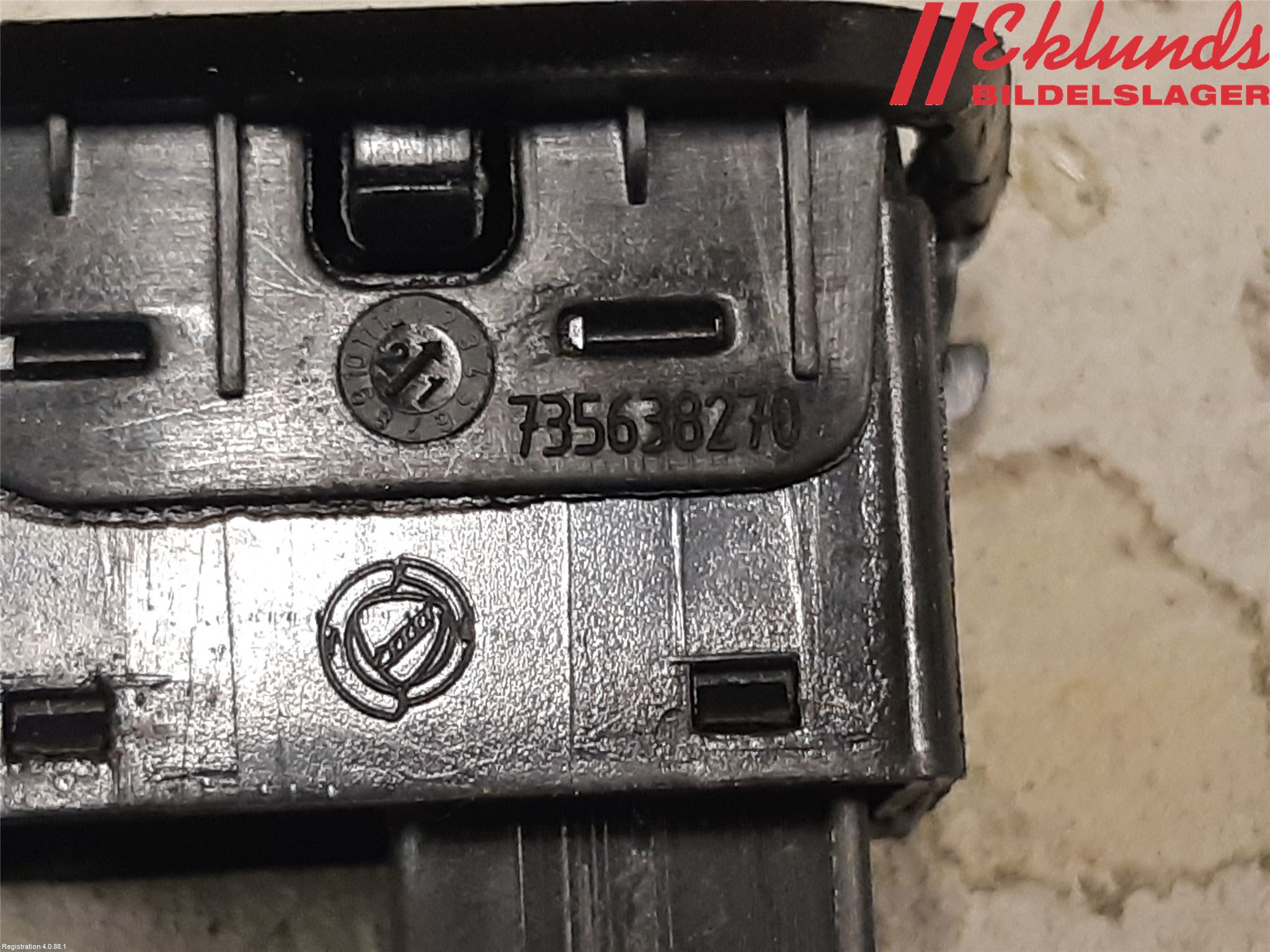 Fiat 500e 20- Strömställare Spegel