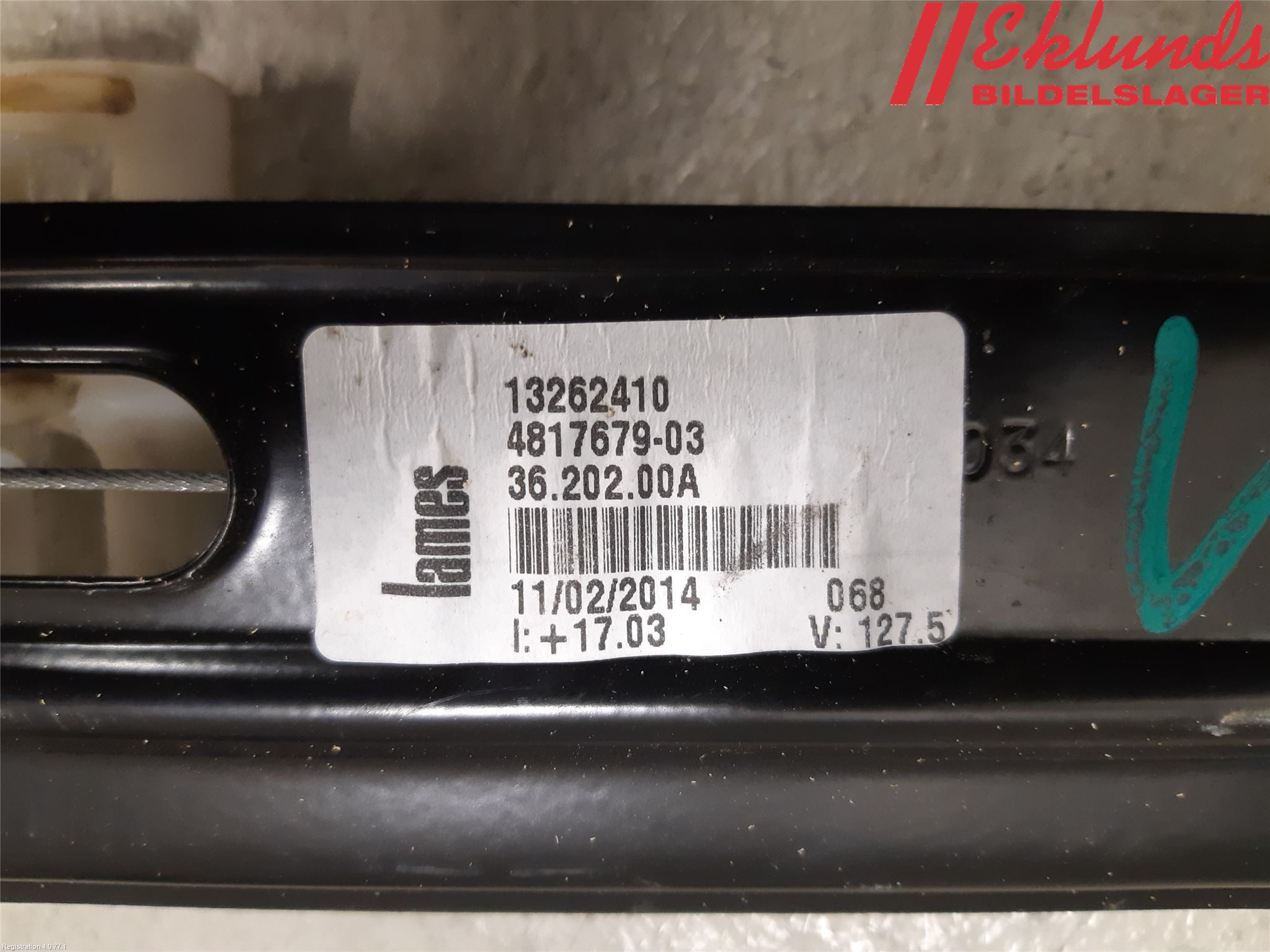 BMW 3 F30/F31/F80 12-19 Fönsterhiss El Kompl