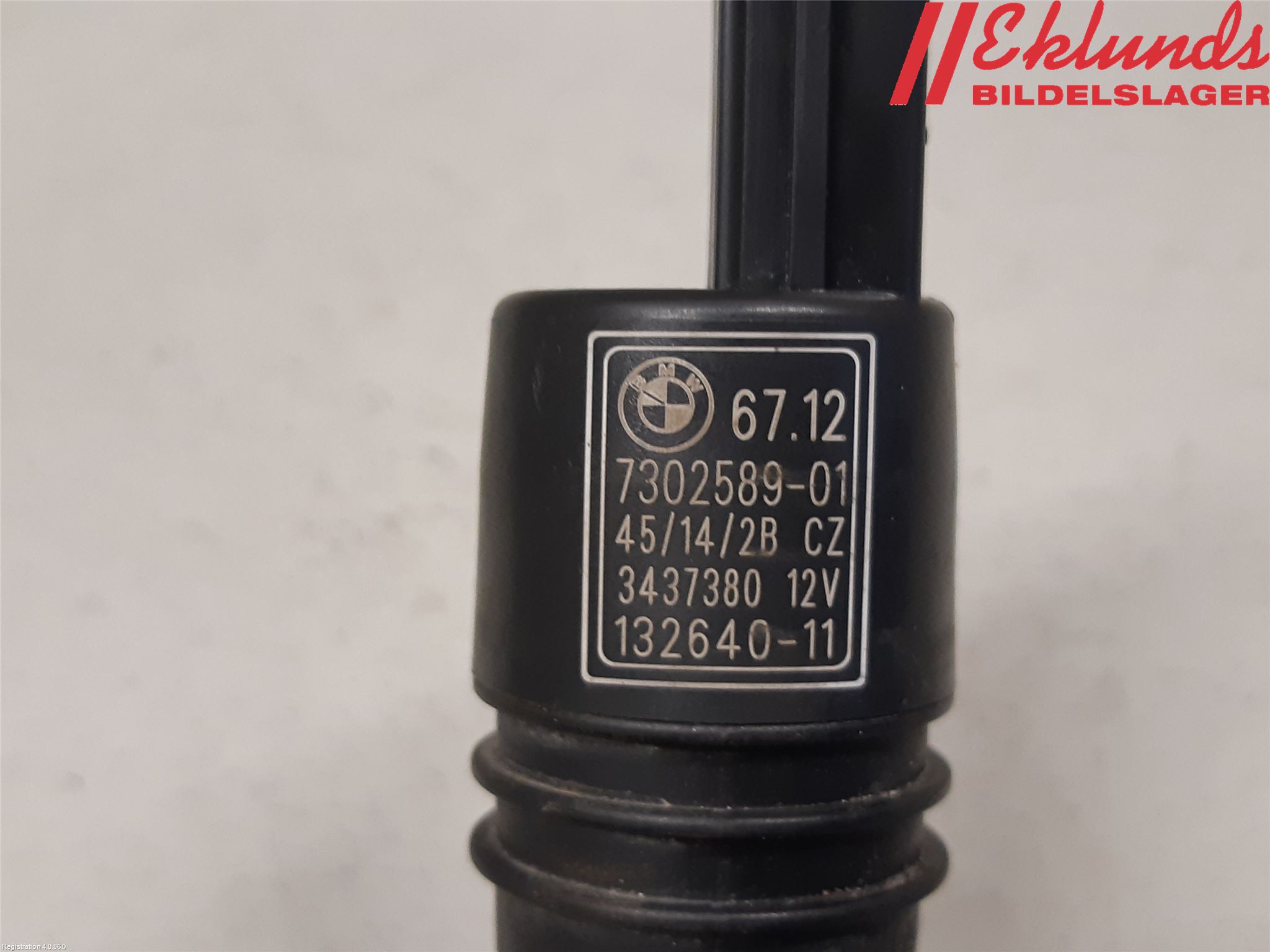 BMW 3 F30/F31/F80 12-19 Spolarpump Vindruta
