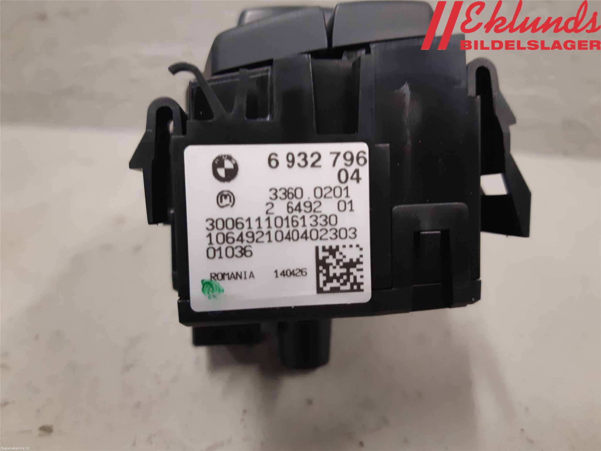 BMW 3 E92/93 Coupé/Cab 05-14 Strömställare Ljus