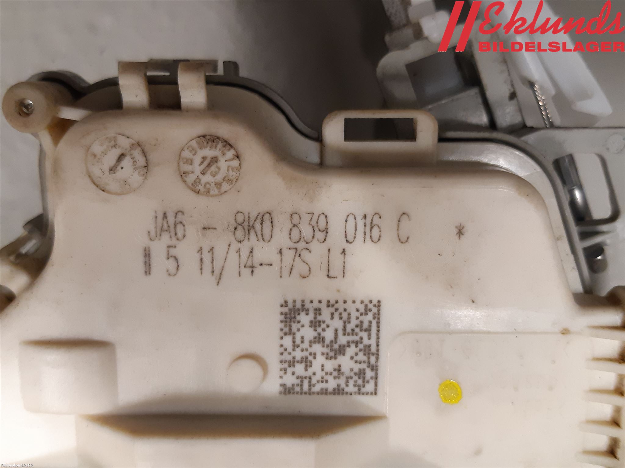 Audi A4 12-15 Låskista-Dörrlås