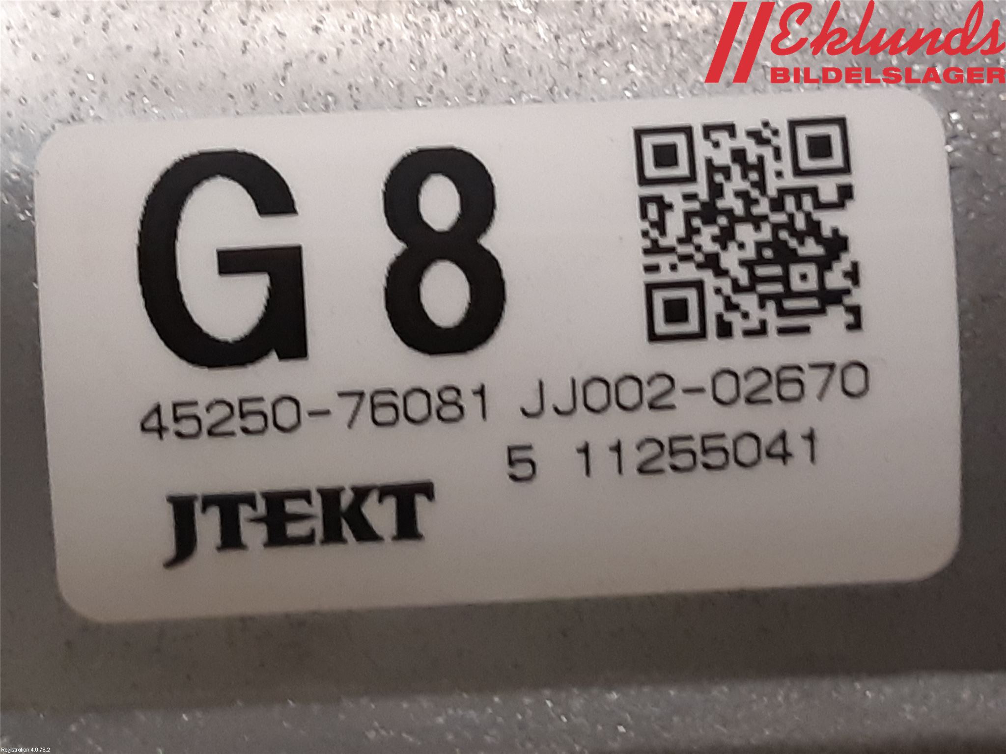 Lexus UX/300e 19- Rattaxelagg Med Inb Servo