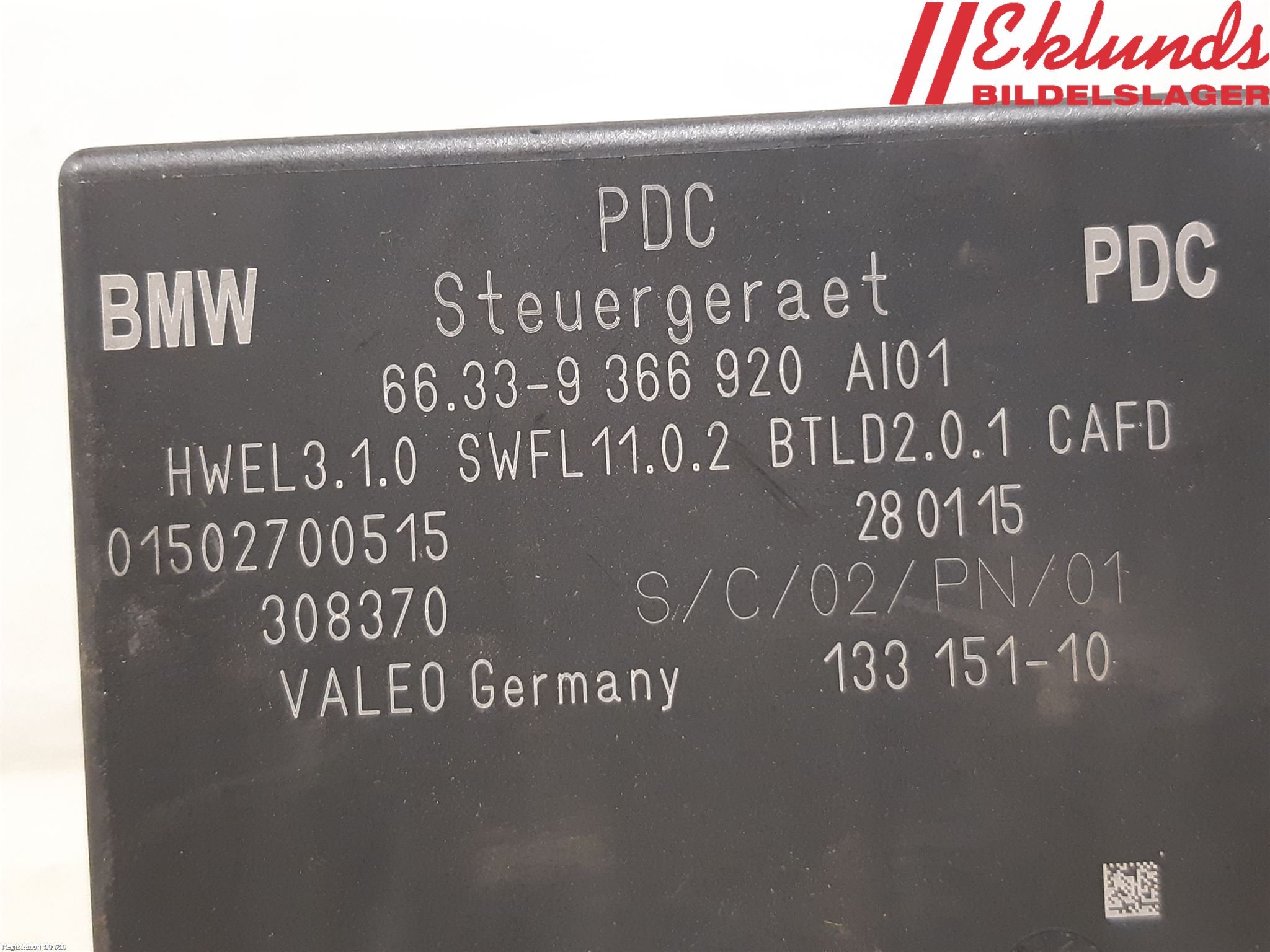 BMW X4 F26 14-18 Styrenhet Parkeringshjälp