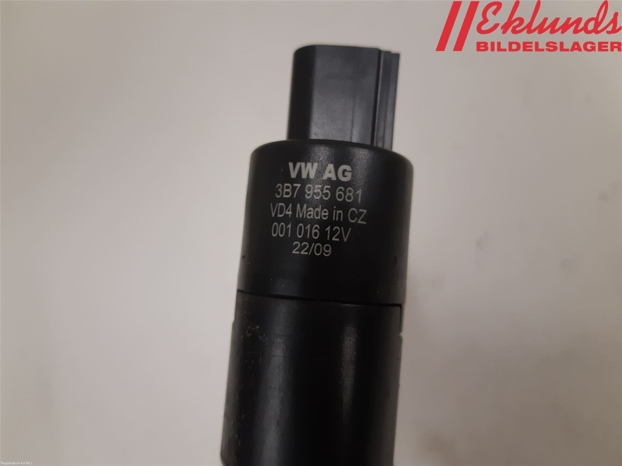 Skoda FABIA 07-14 Spolarpump Högtryck