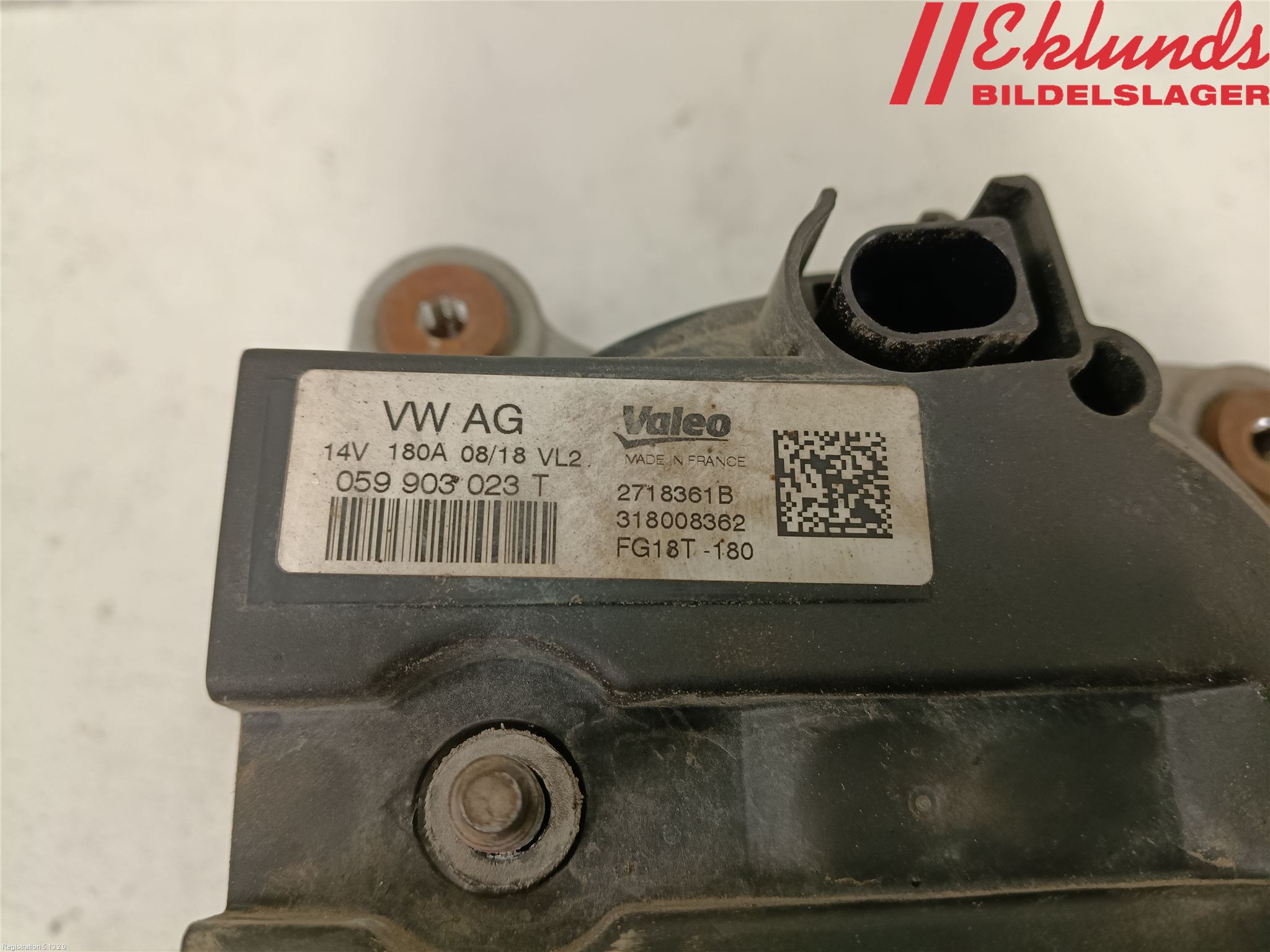 Volkswagen VW AMAROK 2H 10-22 Generator