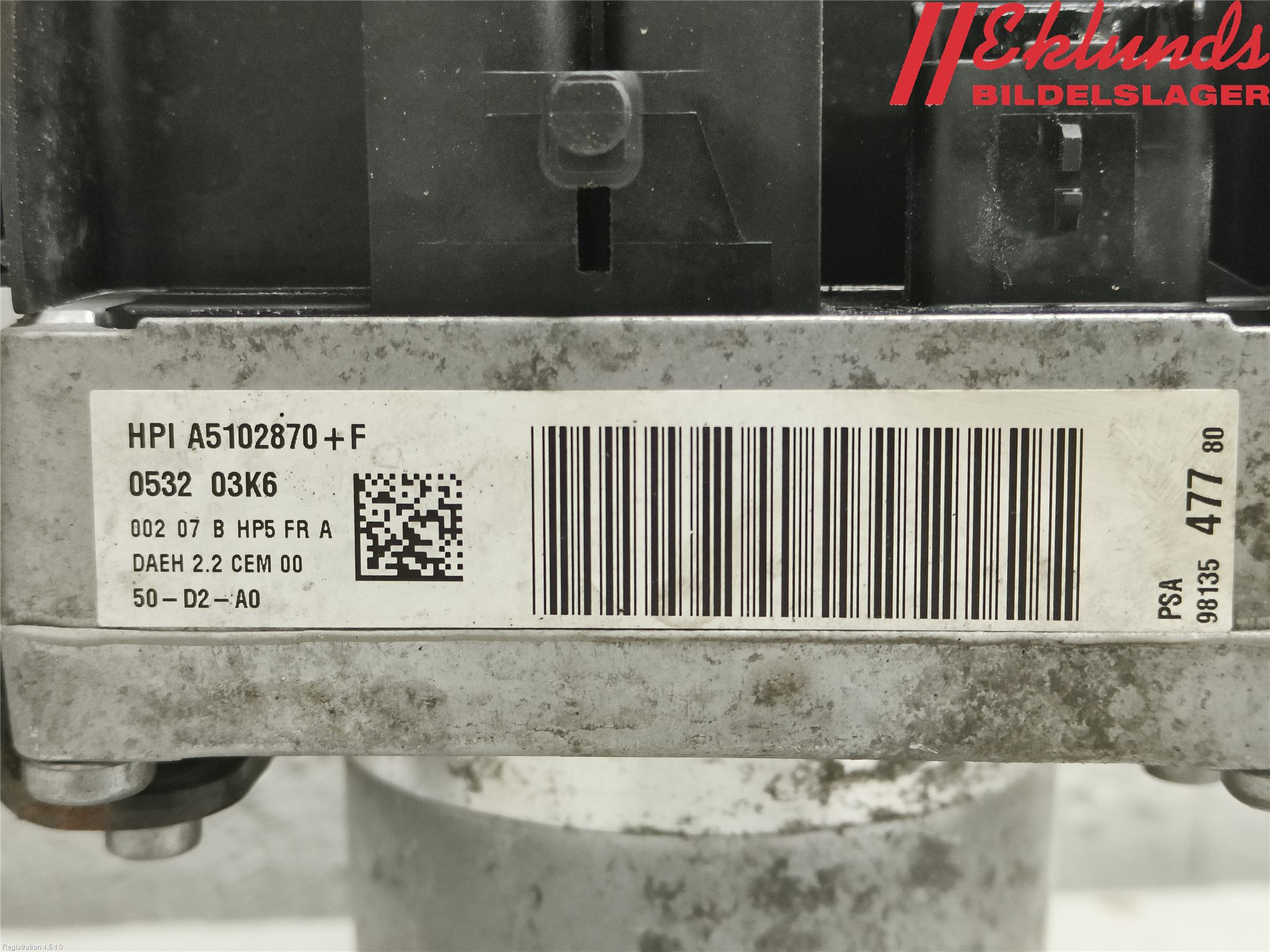 Citroen DS 4 CROSSBACK 16-18 Styrservo Pump Elektrisk