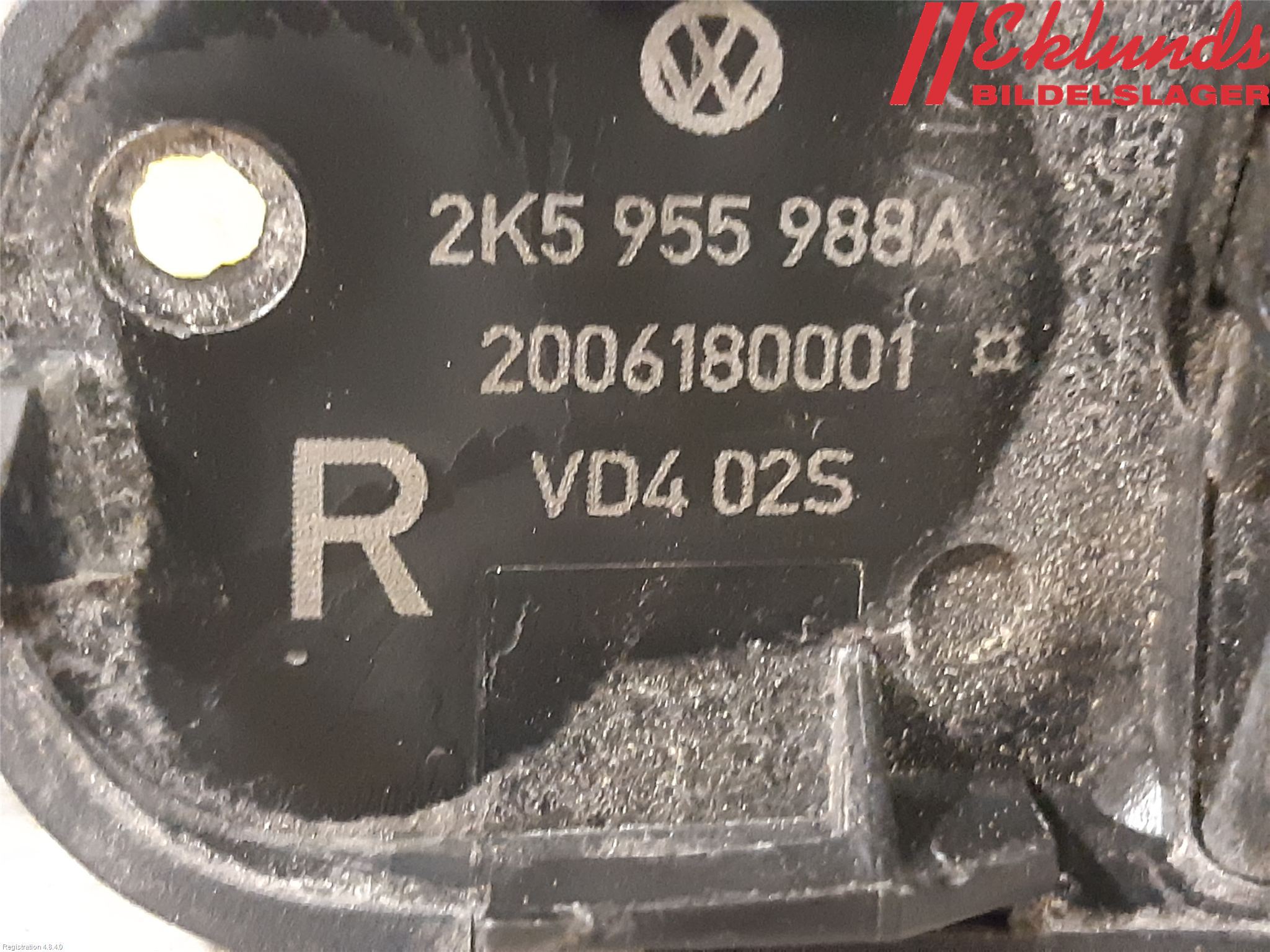 Volkswagen VW CADDY 16-20 Spolarmunstycke Rutor