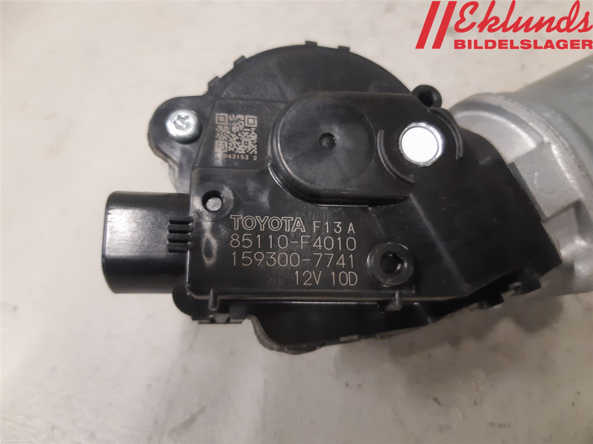 Toyota C-HR 16-23 Torkarmotor Vindruta