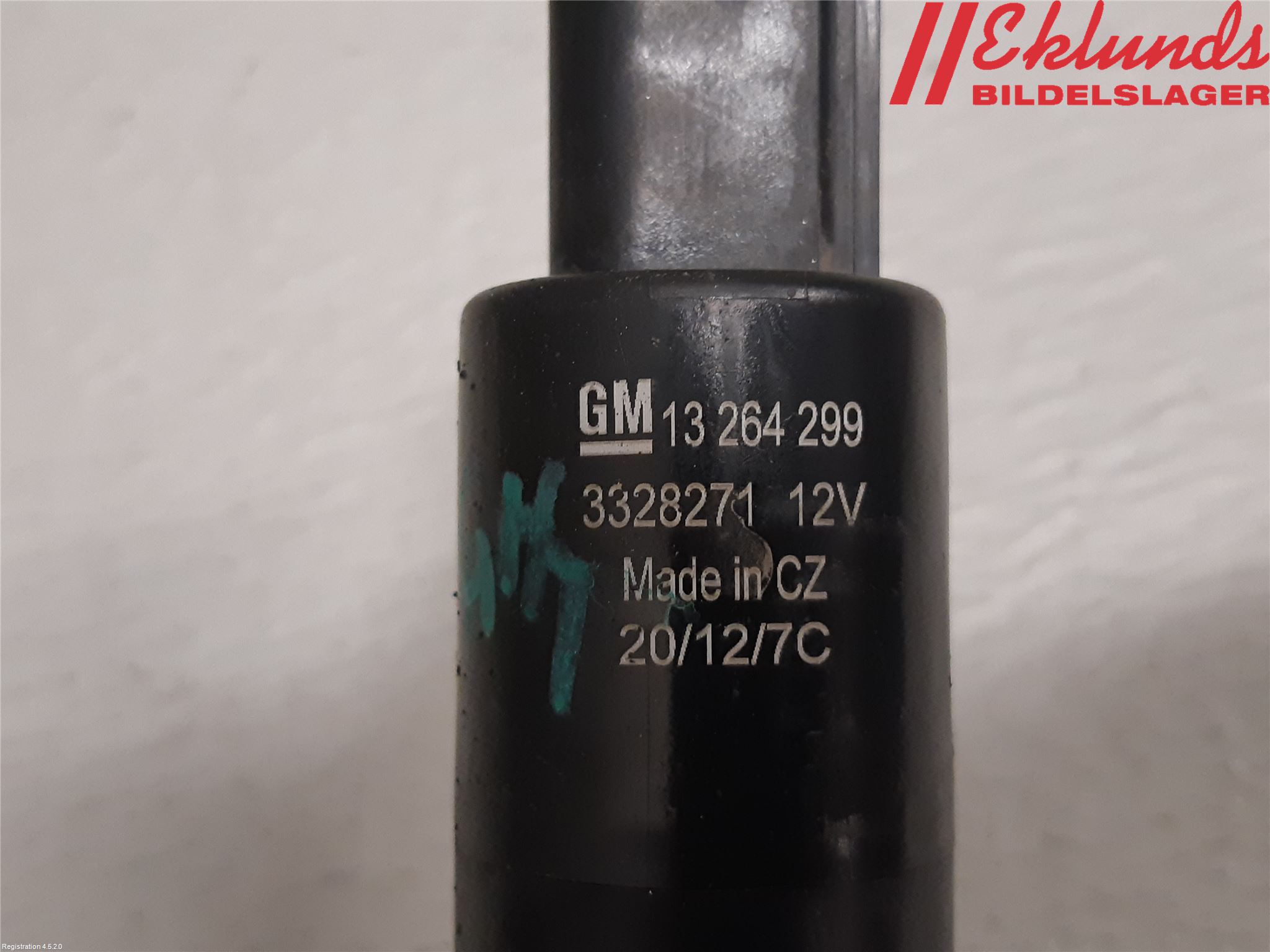 Opel ASTRA J 10-15 Spolarpump Högtryck