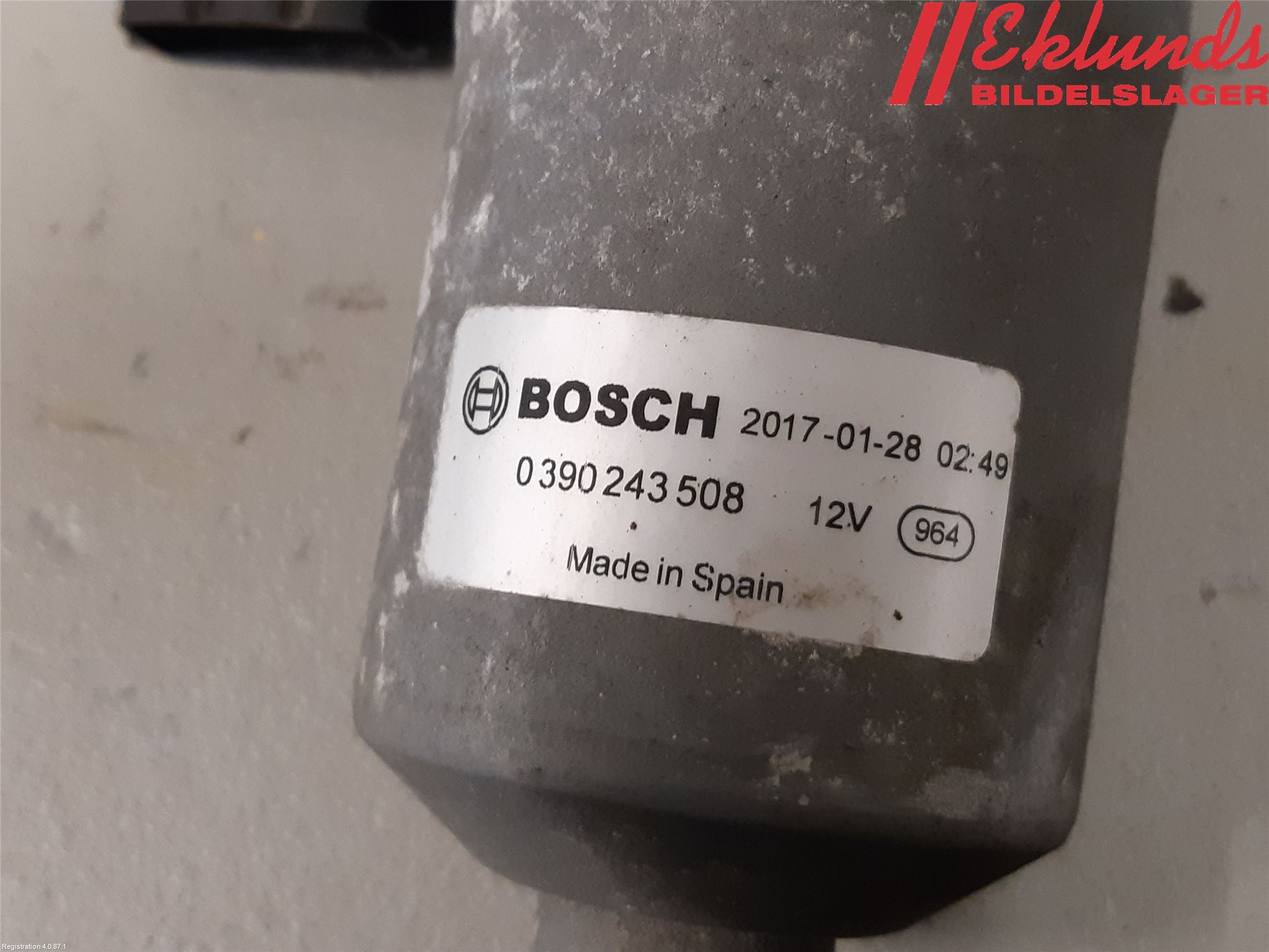 Nissan NV300 16-22 Torkarmotor Vindruta