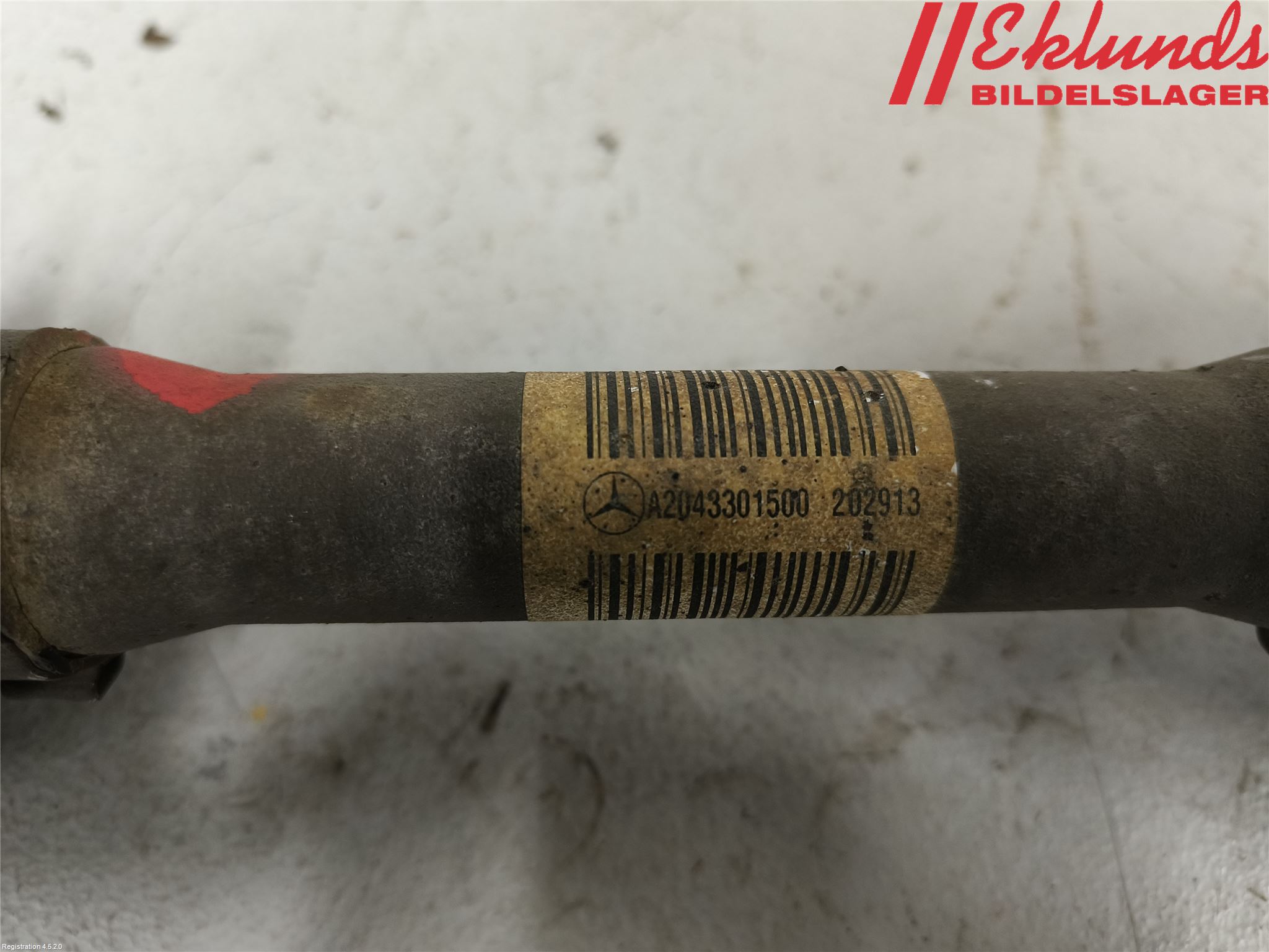 Mercedes-Benz MB GLK-KLASS (X204) 08-16 Drivaxel Fram Vänster