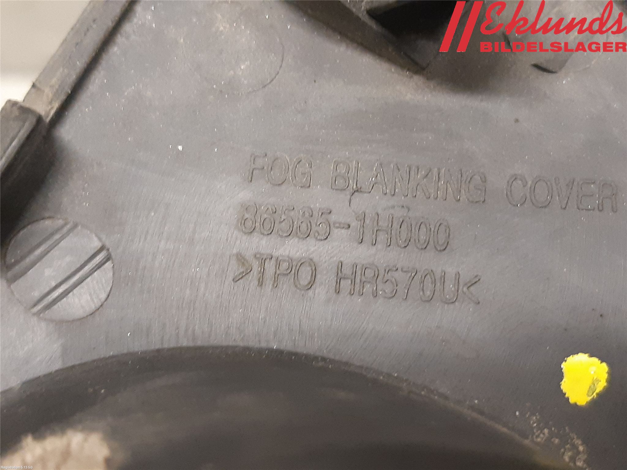 Kia CEED 06-12 Dimljussarg Fram
