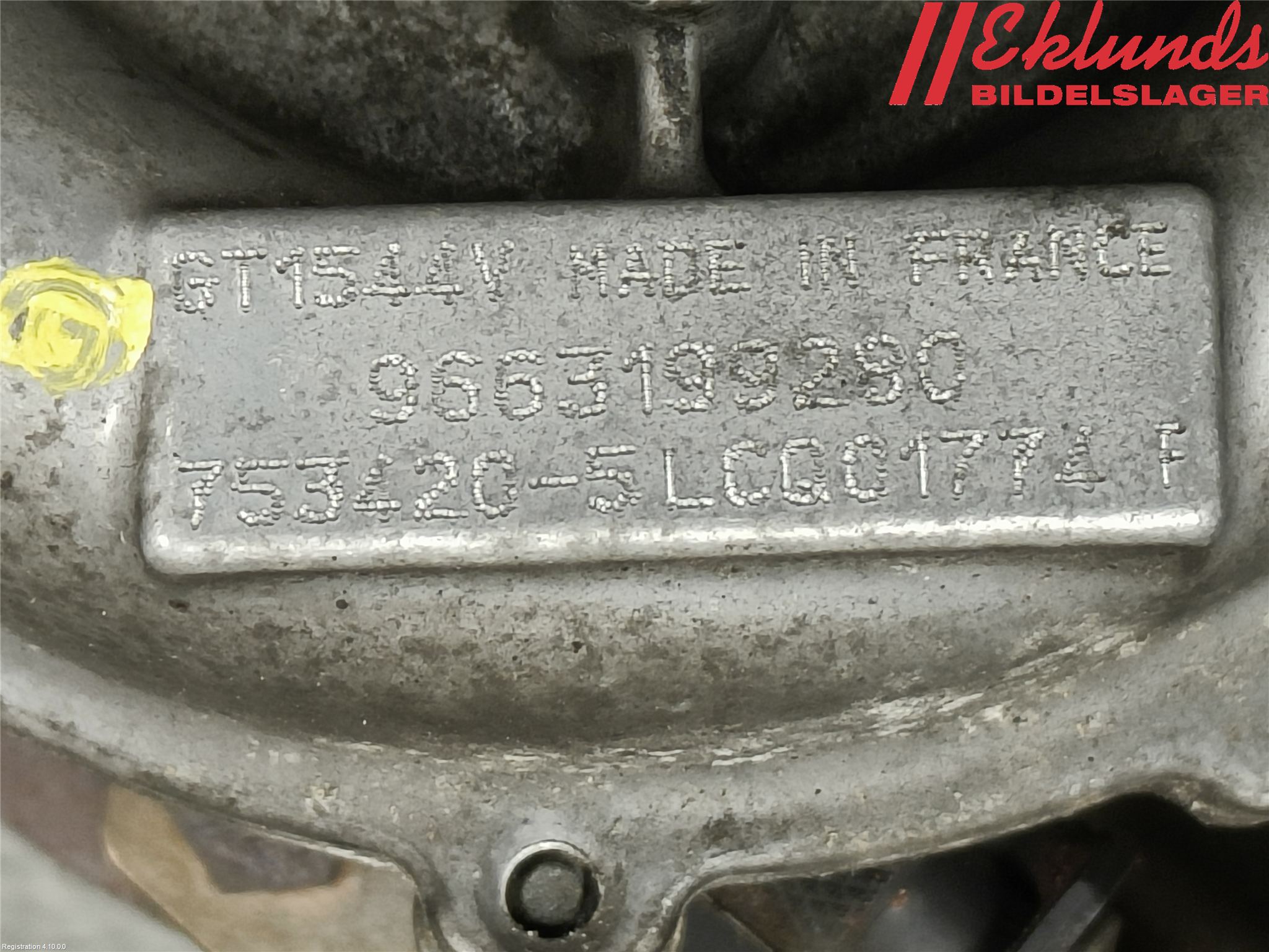 Citroen C4 I   05-10 Turboaggregat