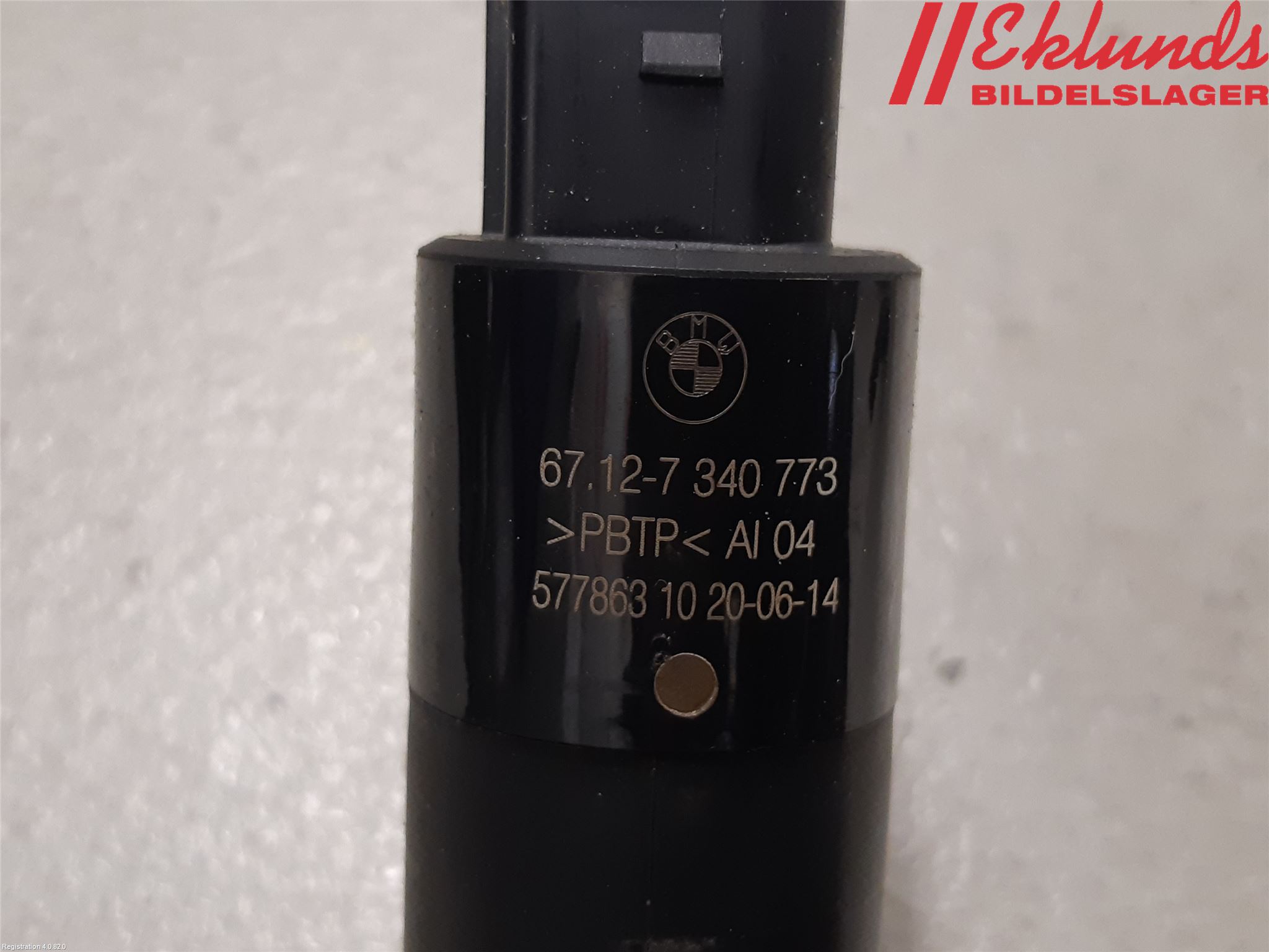 BMW X6 F16 14-19 Spolarpump Högtryck