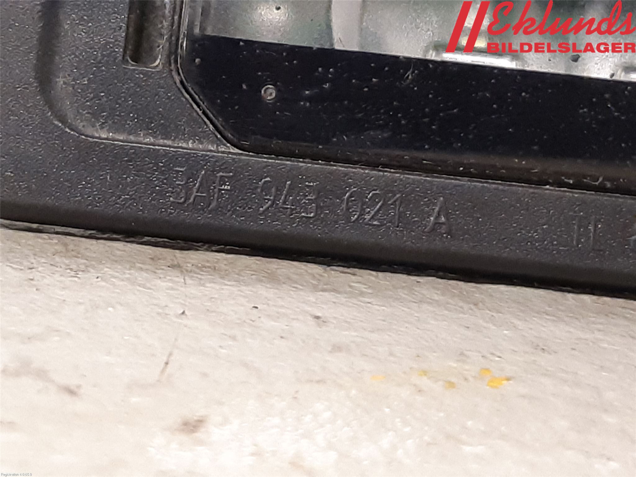 Skoda OCTAVIA (5E) 13-20 Skylt Belysning