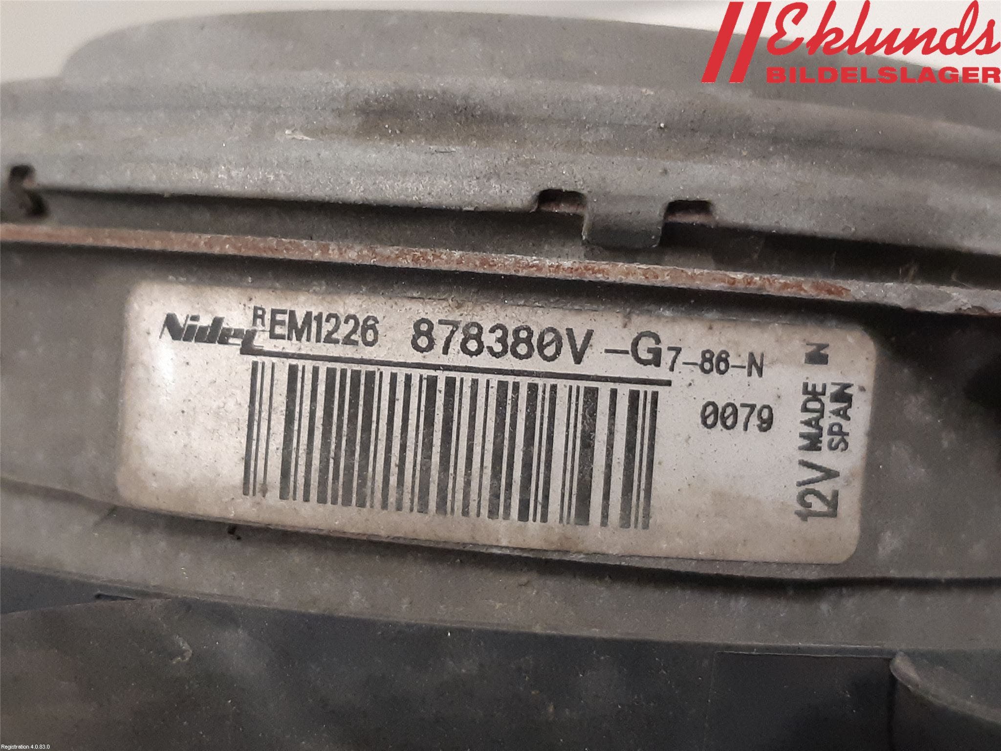 Volkswagen VW CRAFTER 06-16 Kylfläkt El