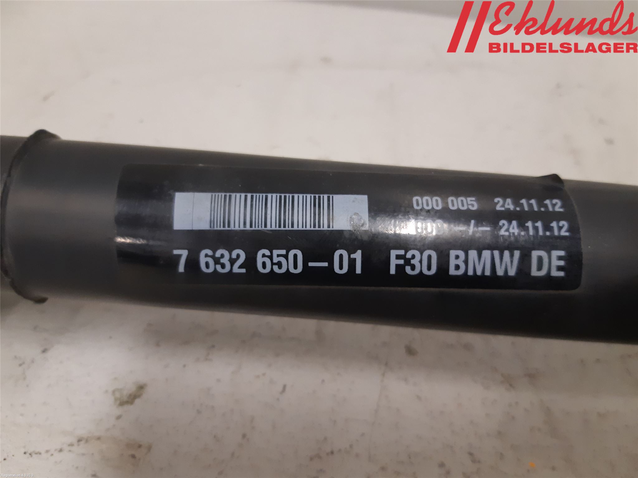 BMW 3 F30/F31/F80 12-19 Mellanaxel Främre 4Wd