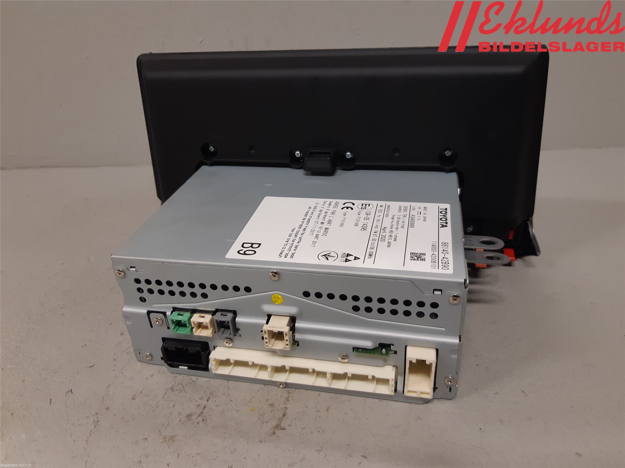 Toyota RAV4 19- Cd Radio - Multimediapanel