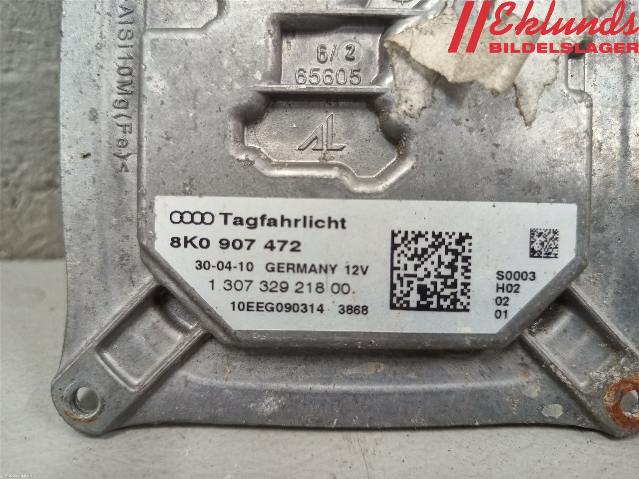 Audi A4/S4 08-11 Styrenhet Strålkastare