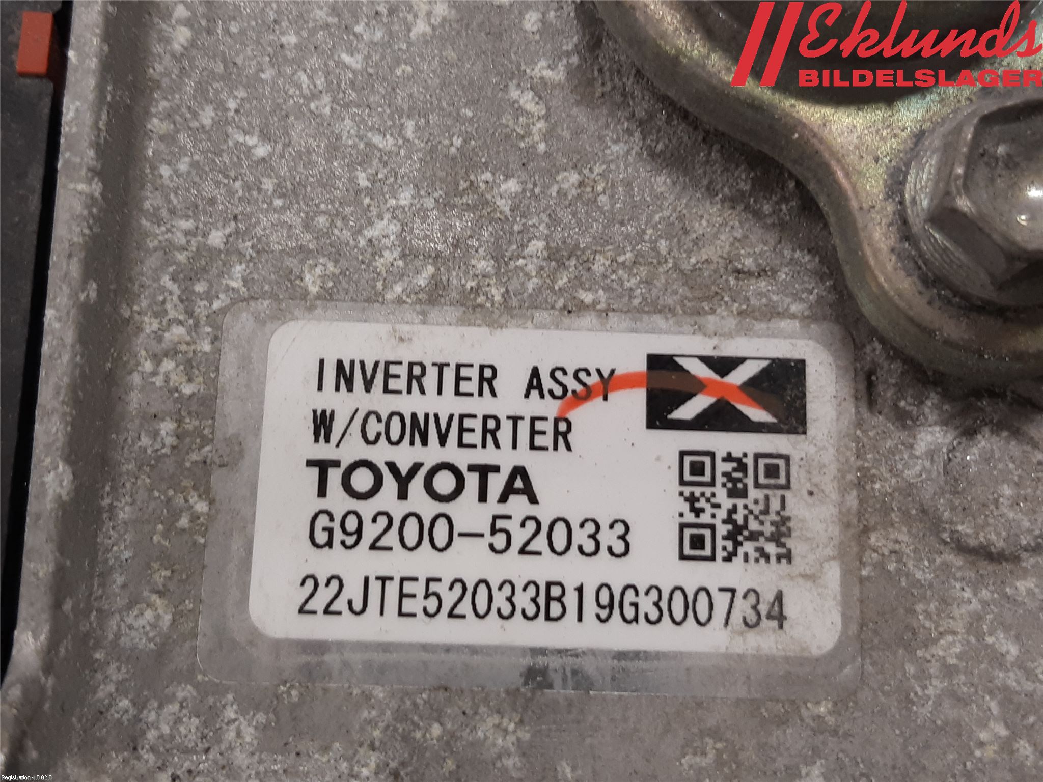 Toyota YARIS XP130 15-20 Inverter Hybrid