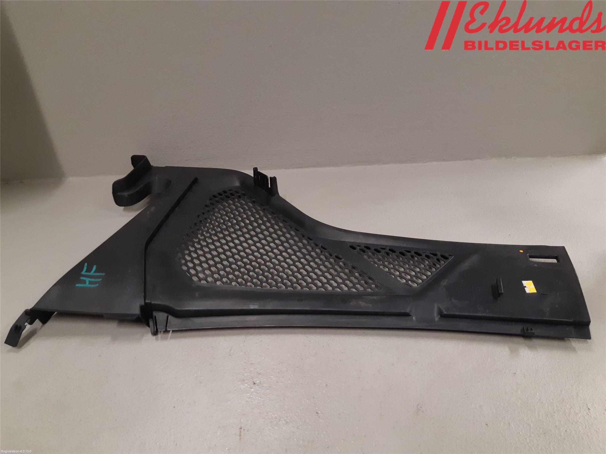 BMW X6 F16 14-19 Torpedplåt-Torpedplast