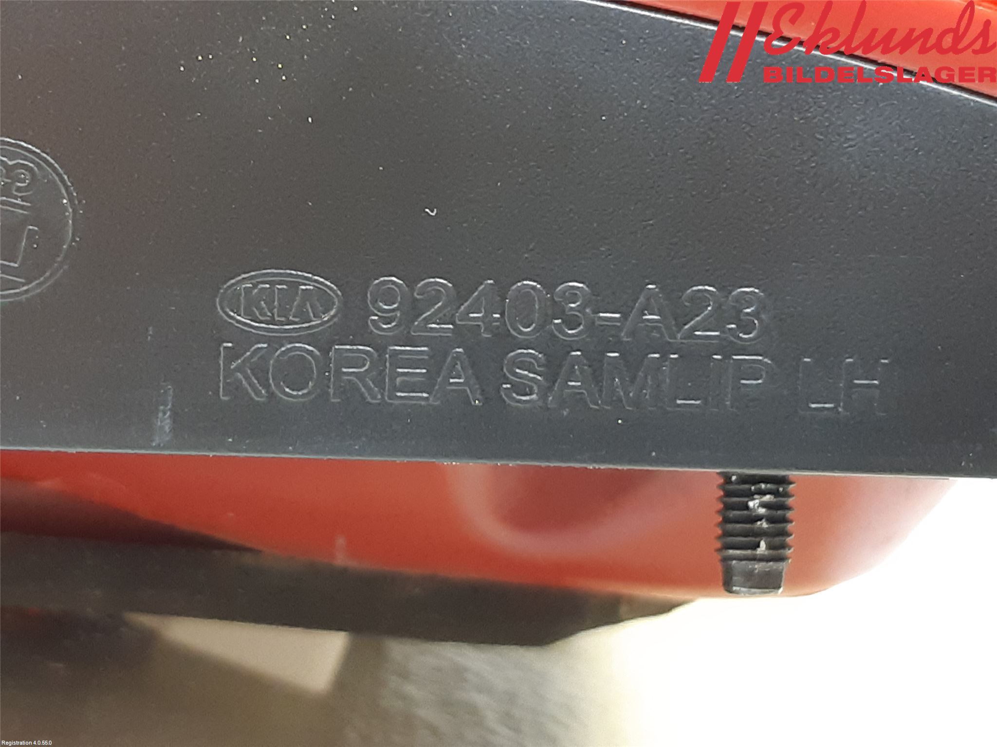 Kia CEED 12-18 Bakljus Lucka Vä