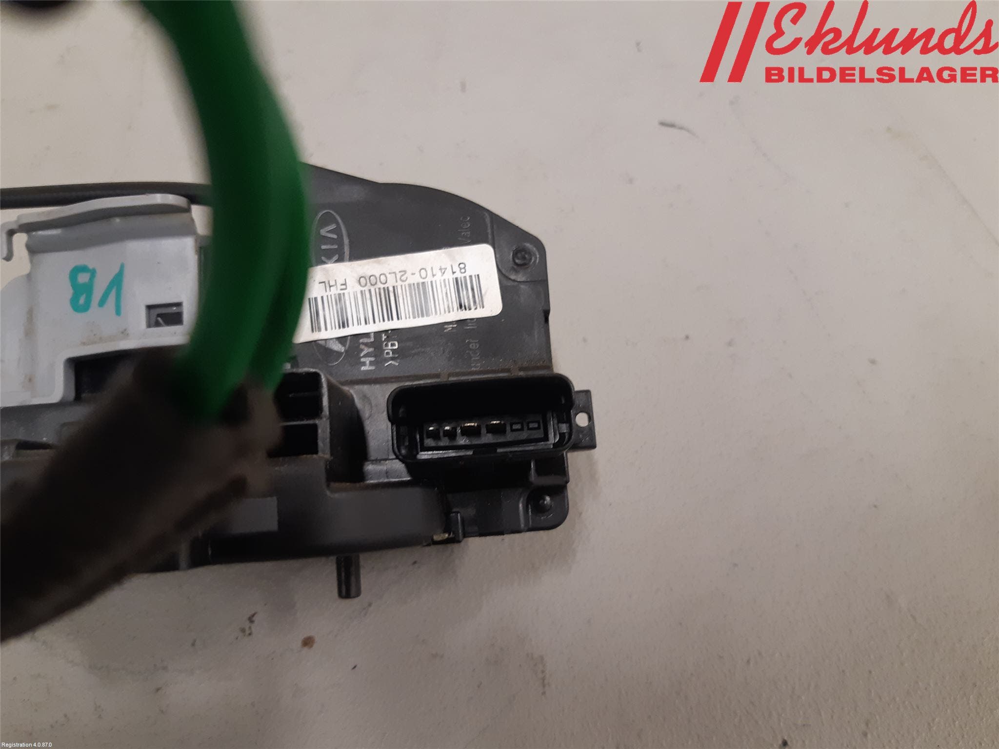 Hyundai i30 FD 07-12 Låskista-Dörrlås