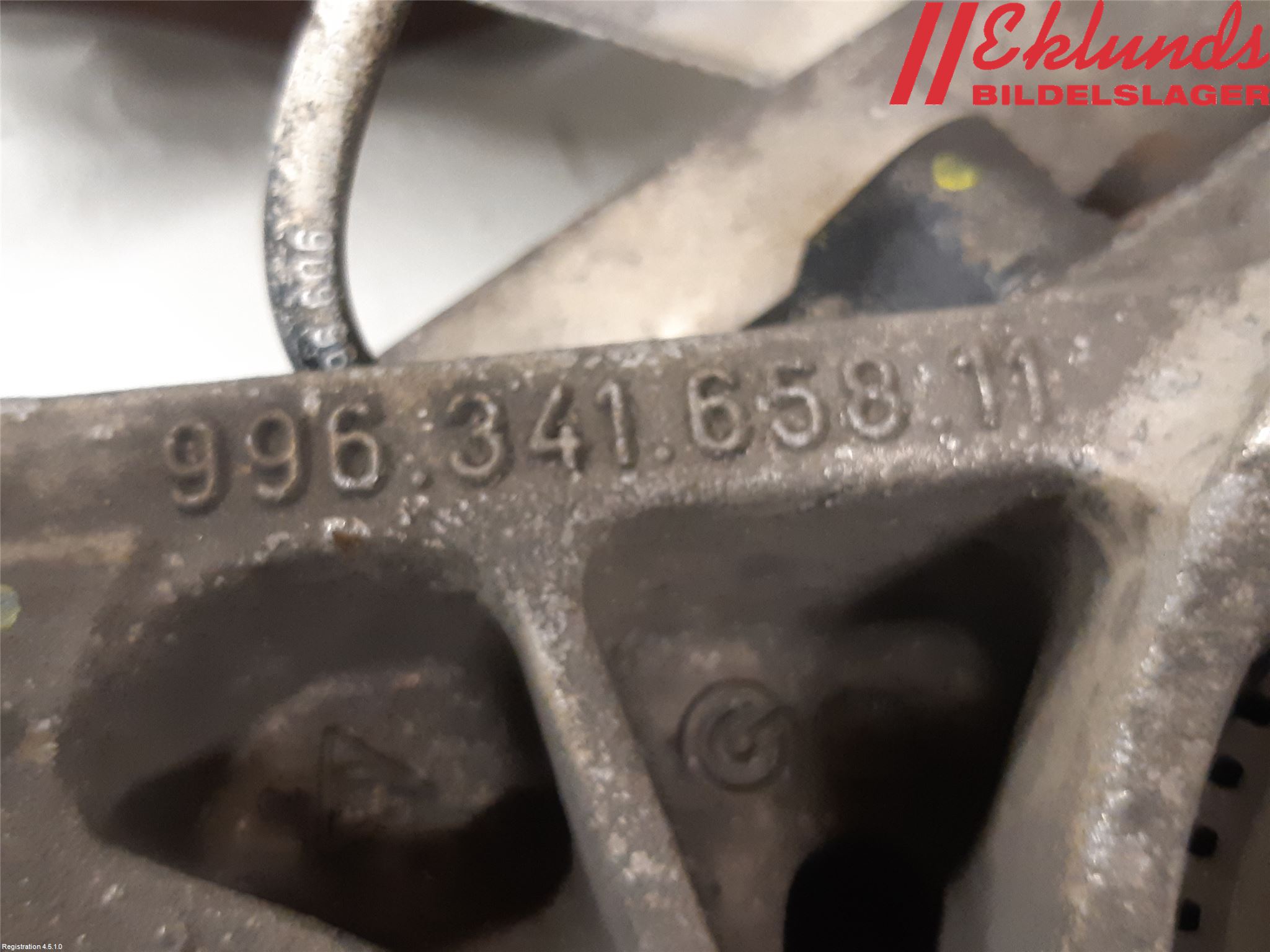 Porsche BOXSTER 96- Styrspindel Lagerhus Hö