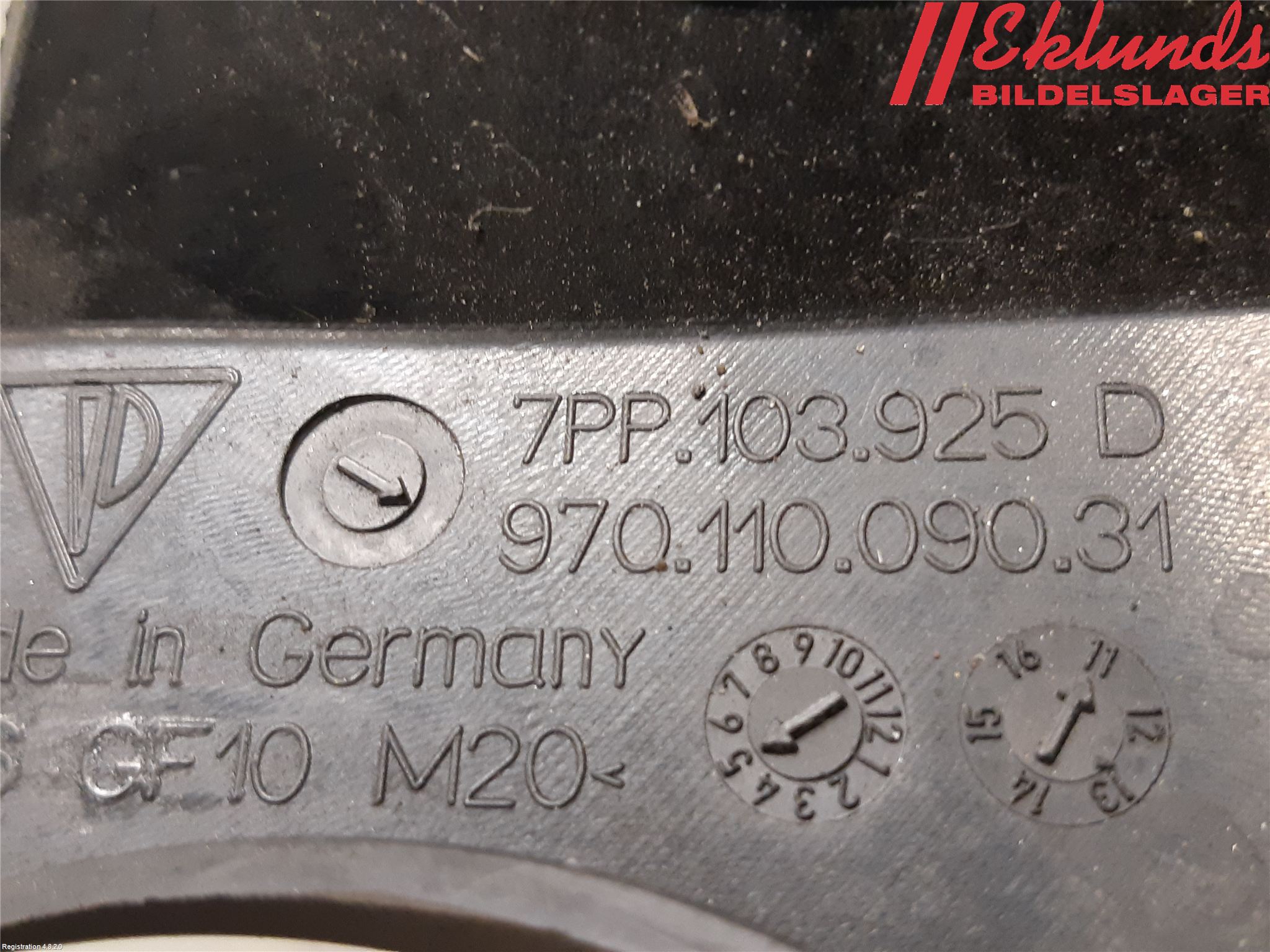 Porsche PANAMERA 09- Motorkåpa