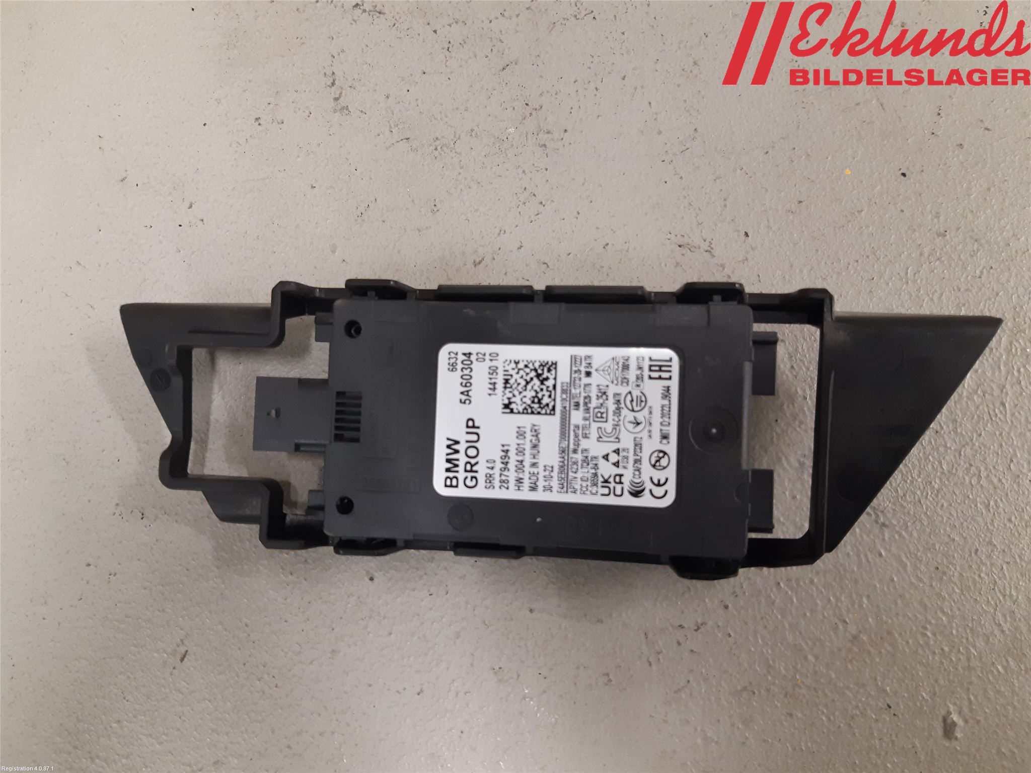 BMW iX I20 22- Sensor Övrigt