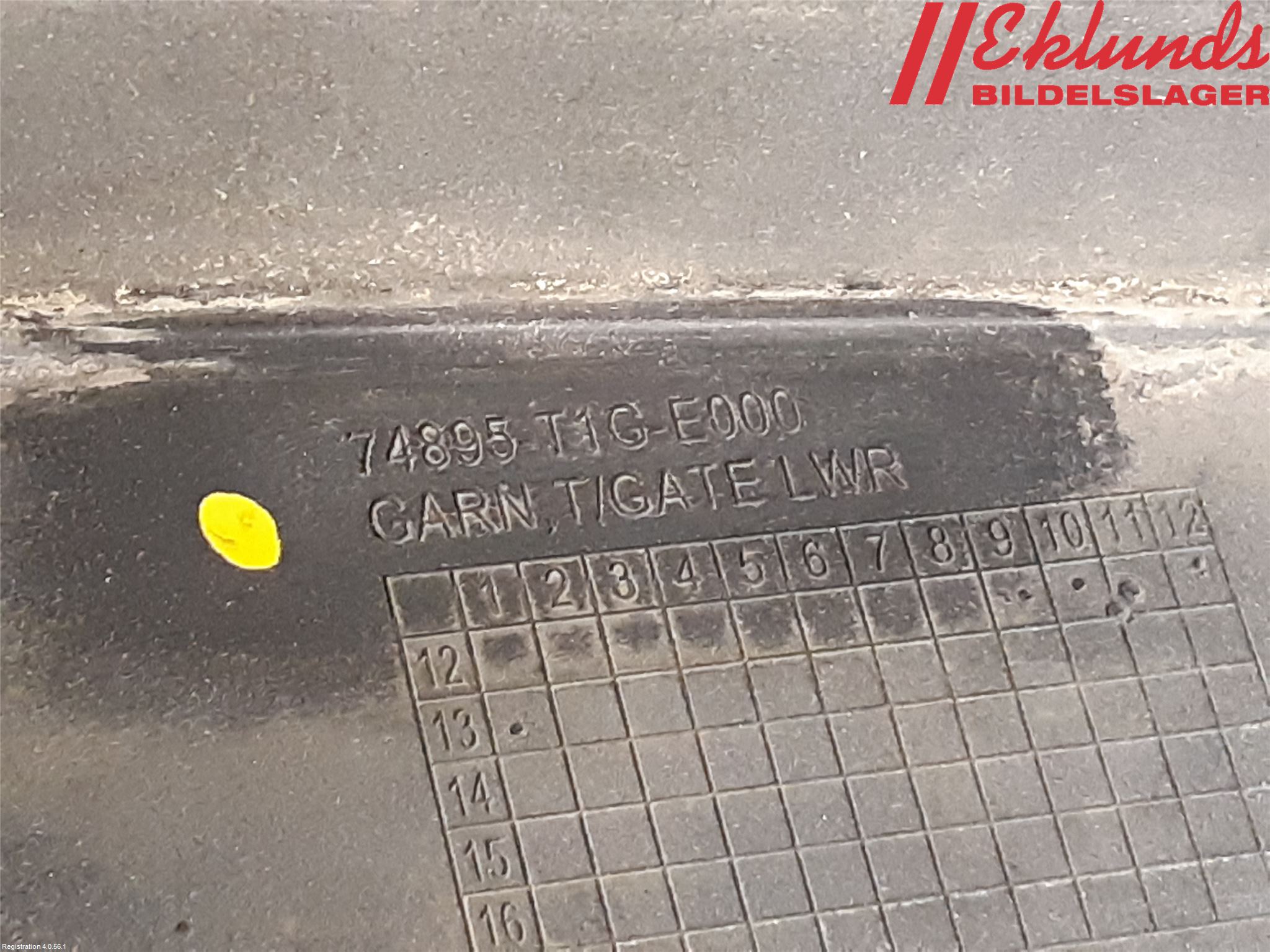 Honda CR-V 13-18 List Bak-Baklucka