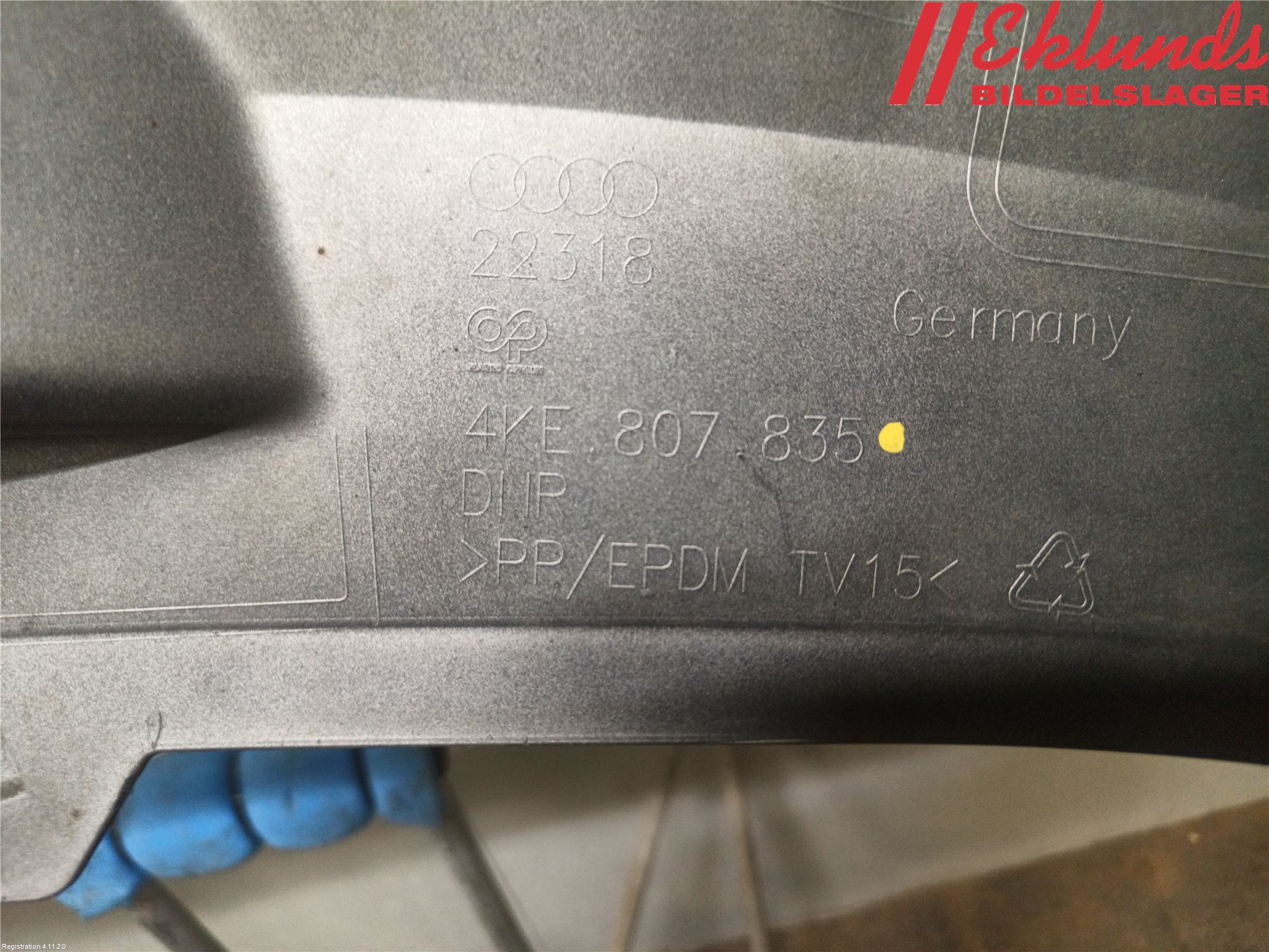 Audi E-TRON, S GE 19- Spoiler Bak