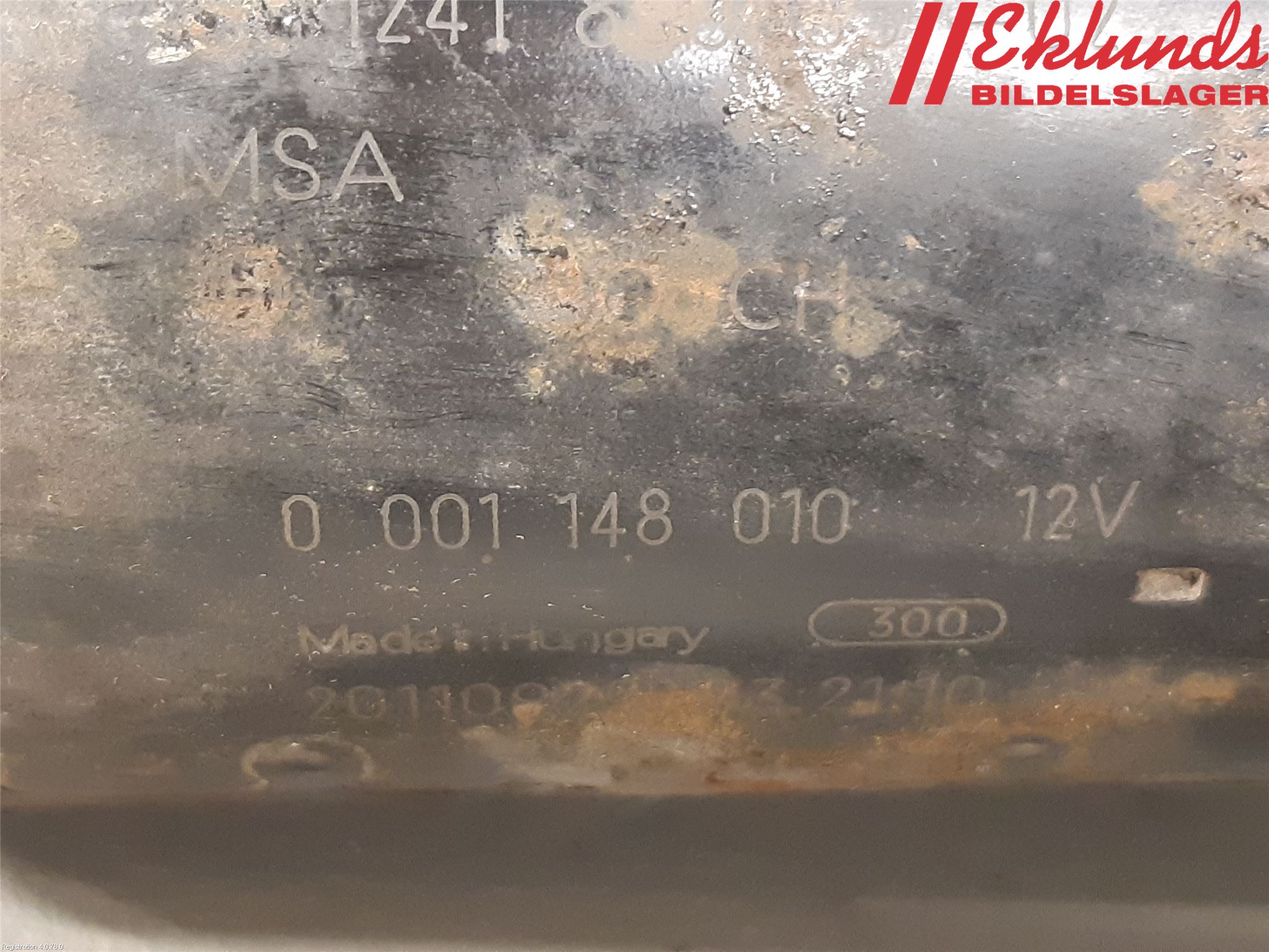 BMW 3 E90/91 SED/TOU 05-12 Startmotor Diesel