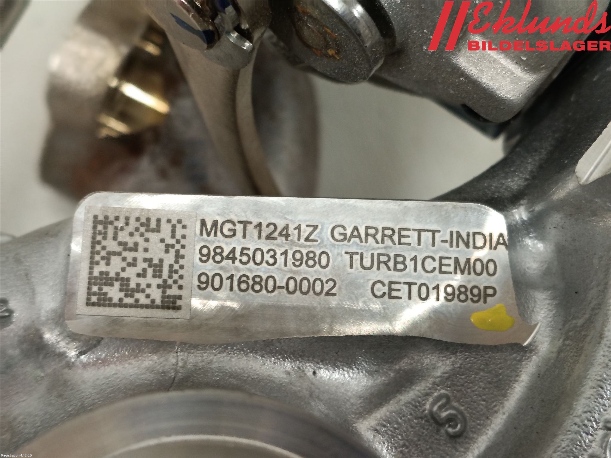 Peugeot 2008/E-2008 20- Turboaggregat