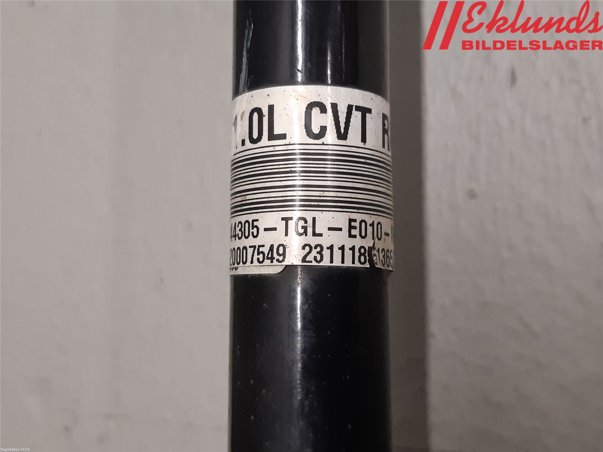 Honda CIVIC 17-22 Drivaxel Fram Höger