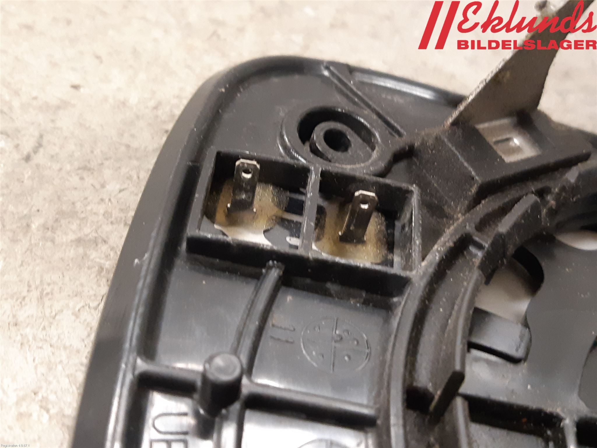 Kia RIO 12-16 Spegelglas Vä