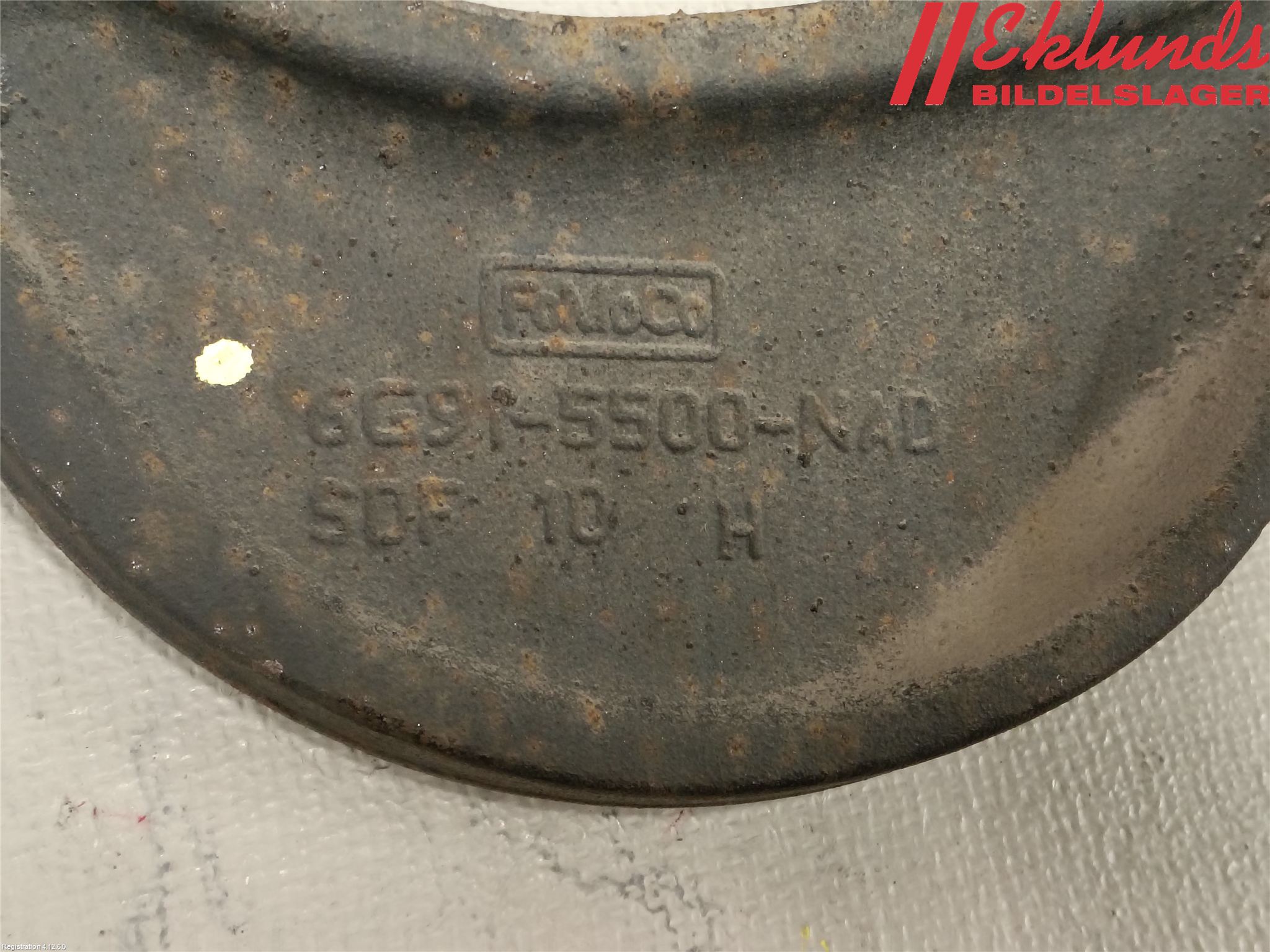 Volvo S60 11-13 Bärarm Bak Övre Höger