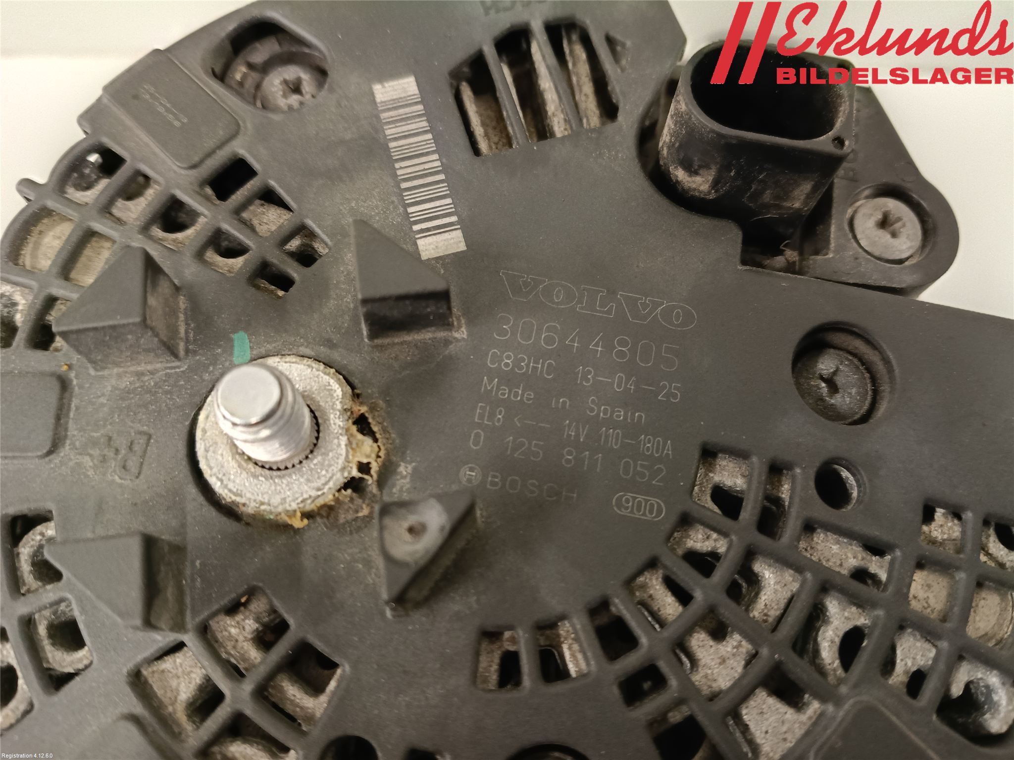 Volvo V70 14-16 Generator