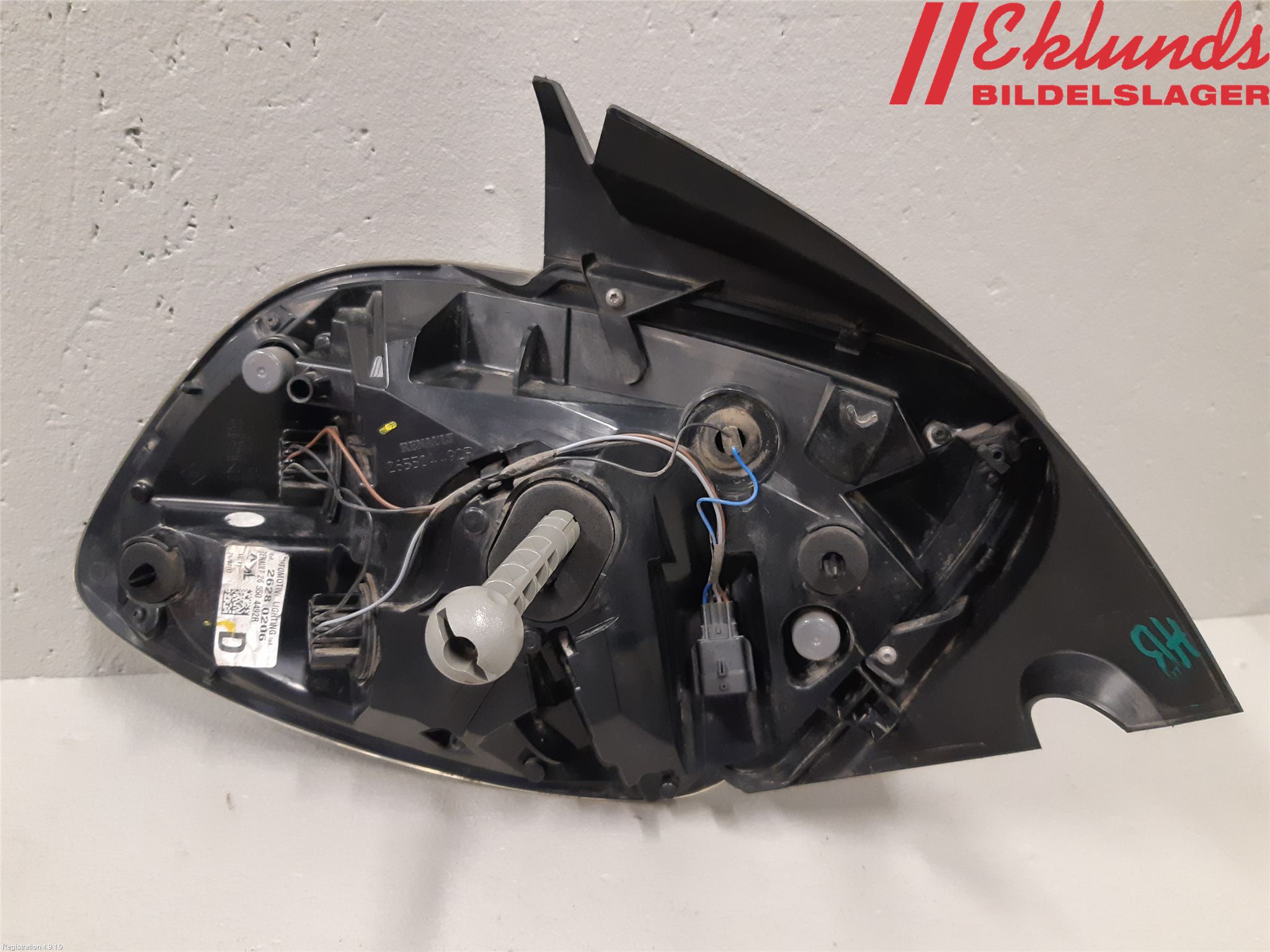 Renault ZOE/E-TECH 13- Bakljus Höger