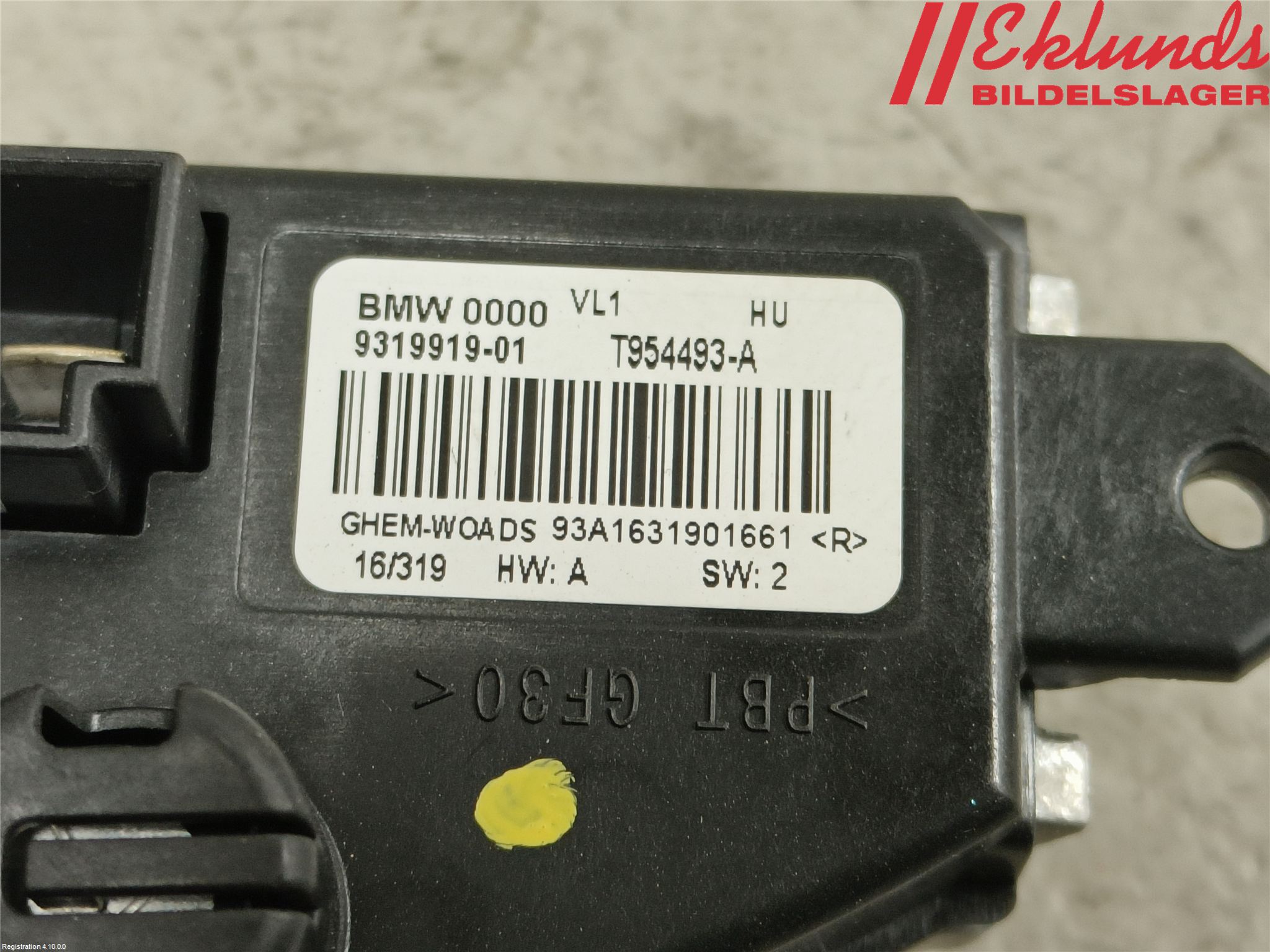 BMW 1 F20/F21 11-19 Värmefläktsmotstånd