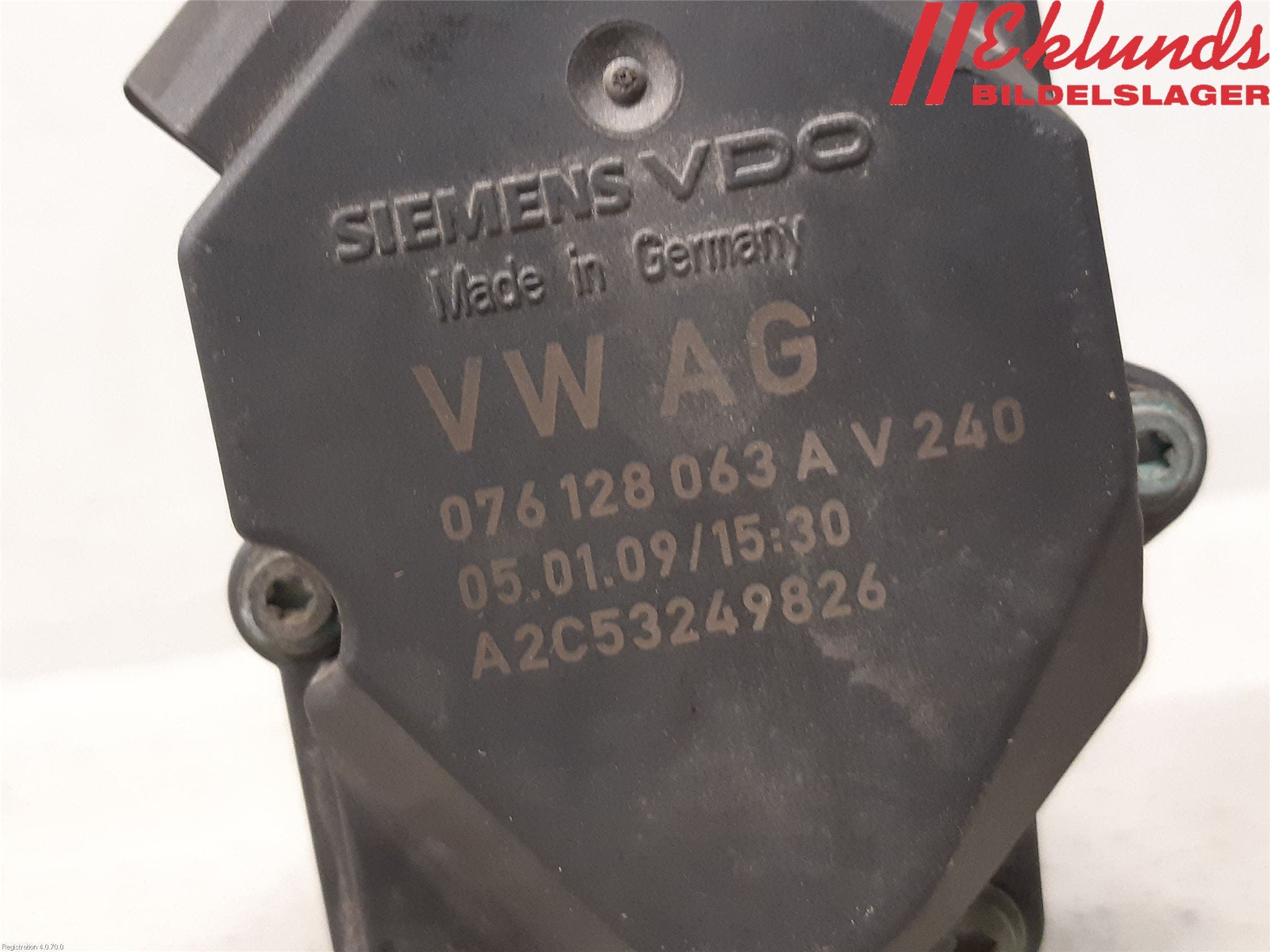 Volkswagen VW TRANSP/CARAVELLE (T5) 04-15 Injspjällhus