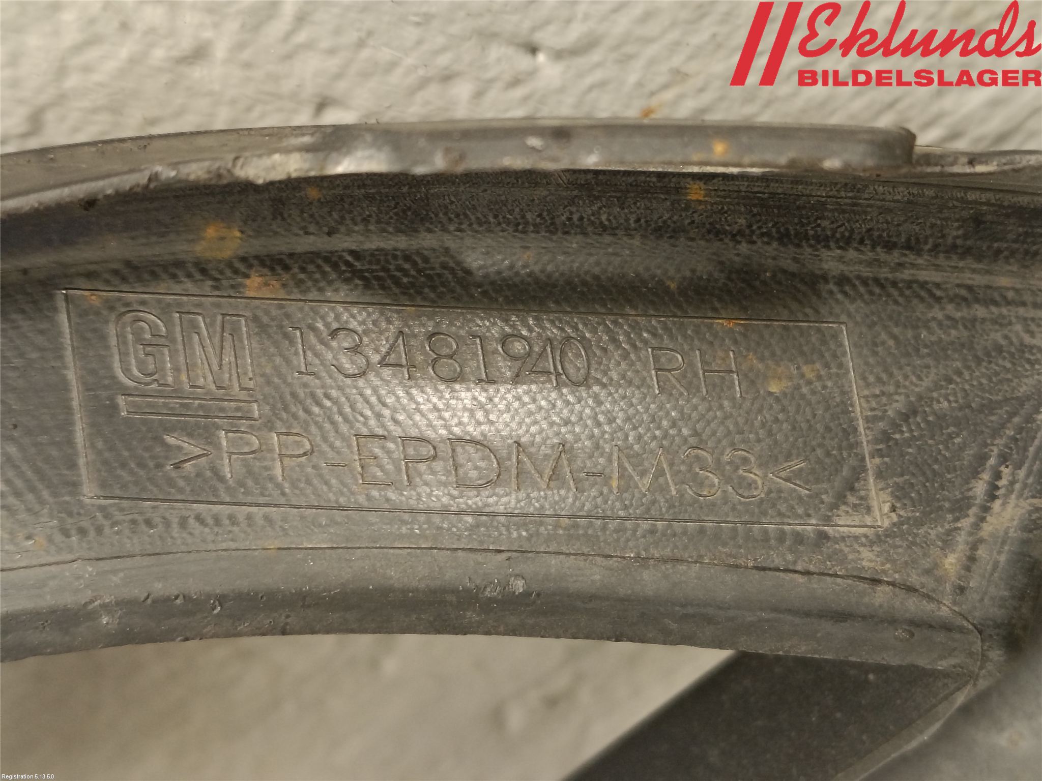 Opel ASTRA K 16-22 Dimljussarg Fram