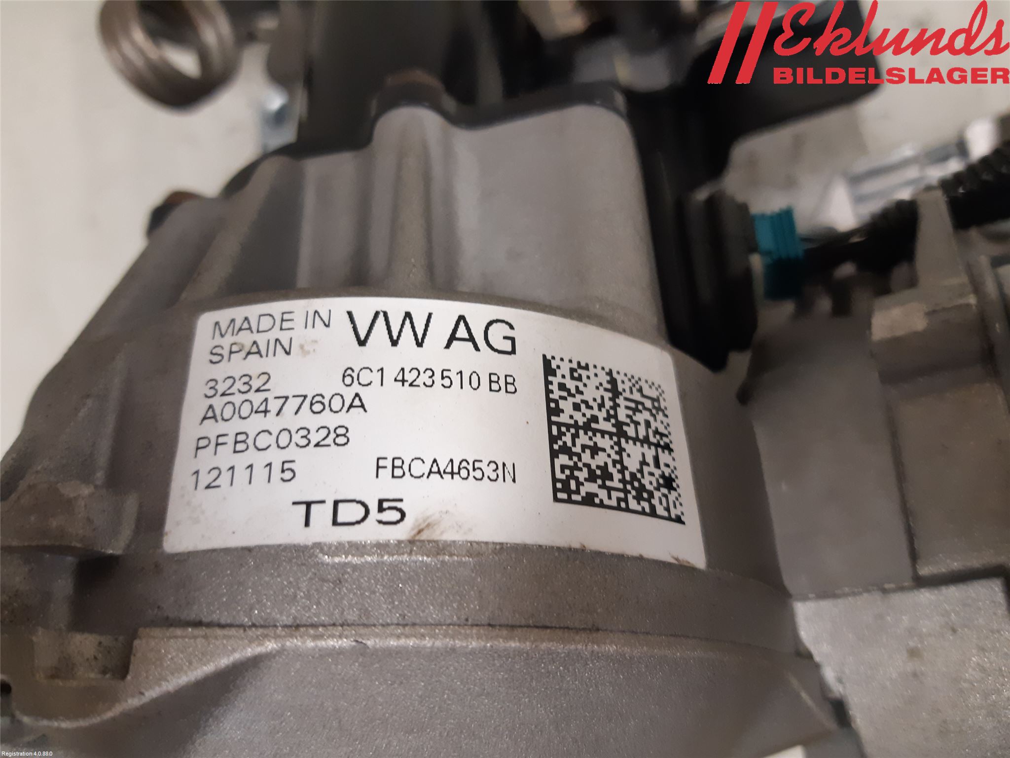 Volkswagen VW POLO 10-17 Rattaxelagg Justerbart