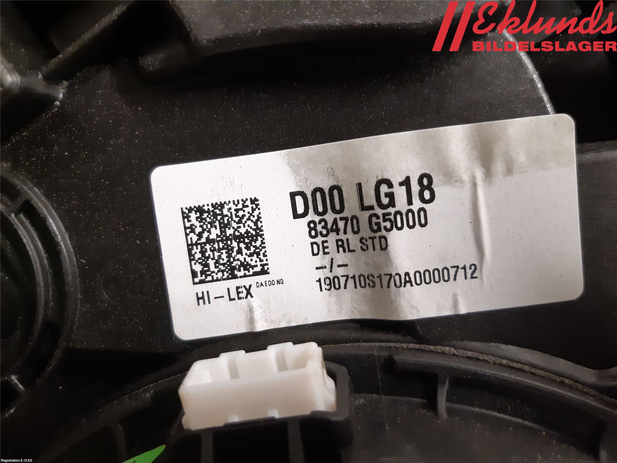 Kia NIRO (DE) 17-22 Fönsterhiss El Kompl