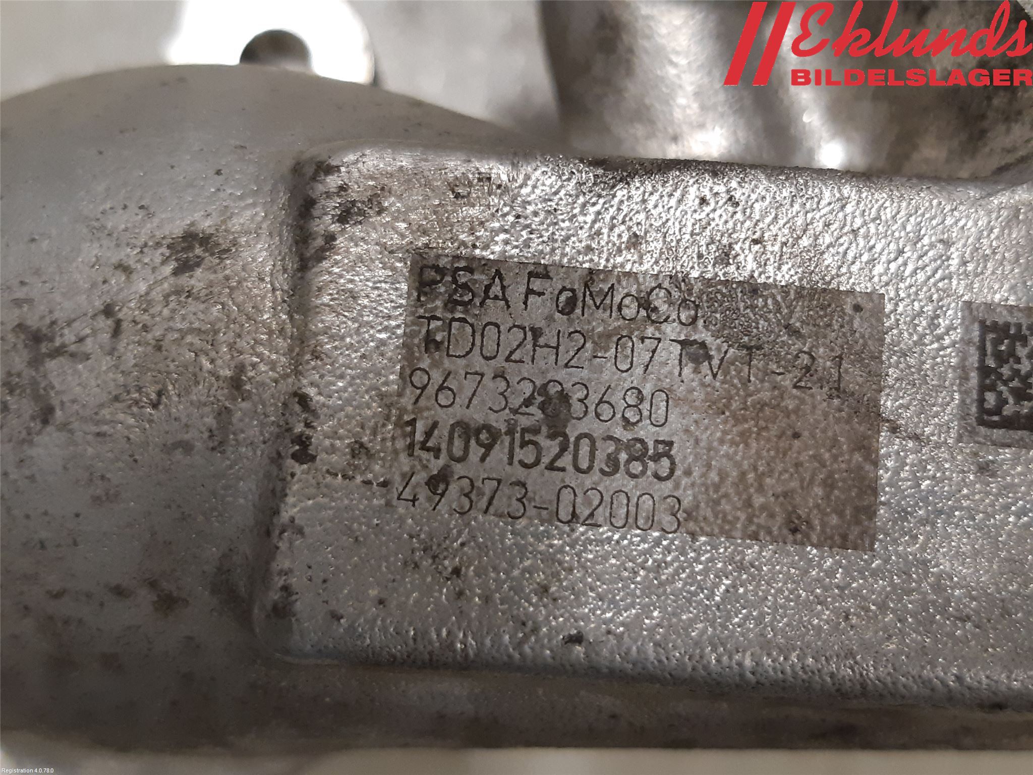 Citroen C4 CACTUS 14-20 Turboaggregat