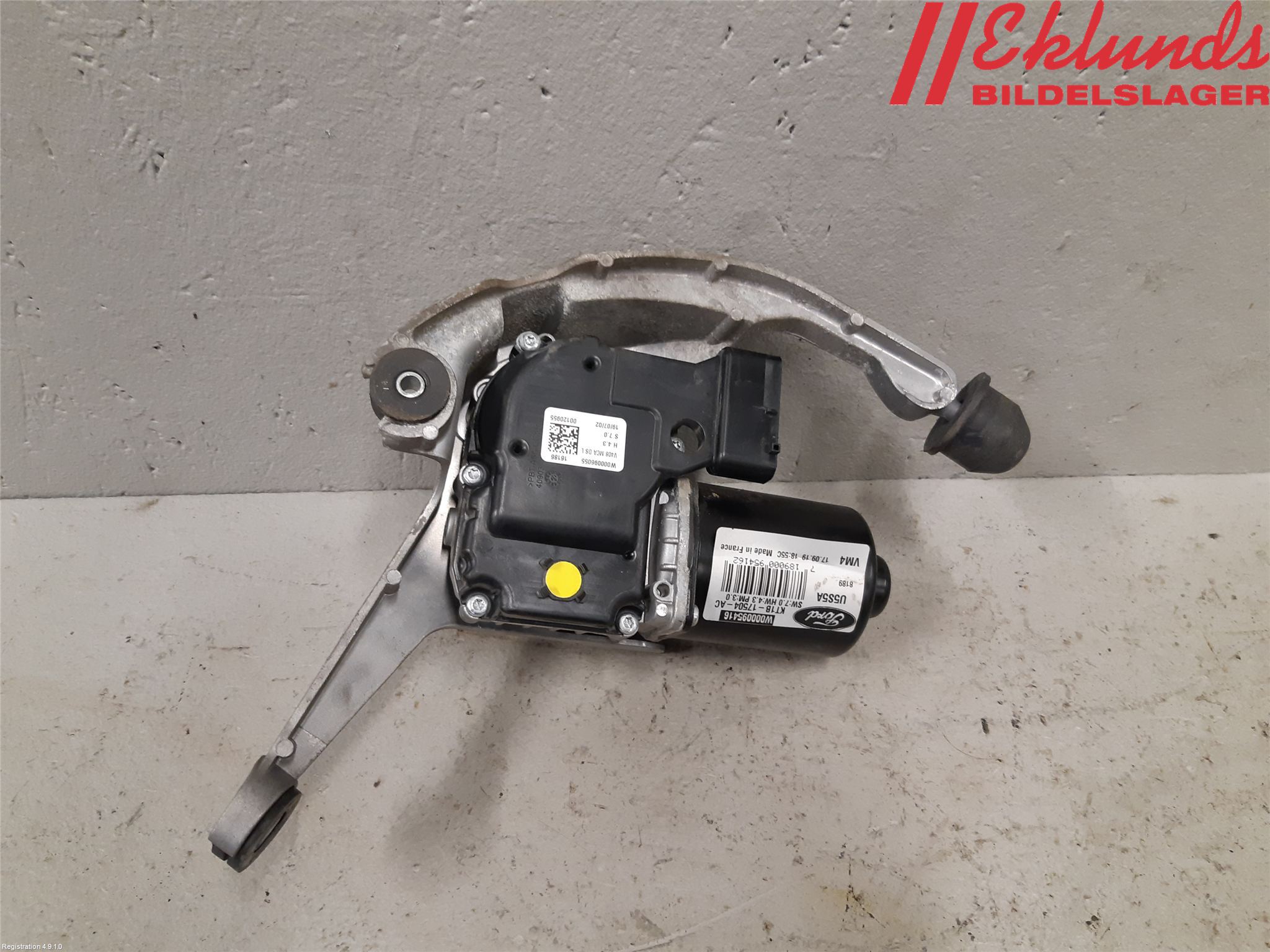 Ford TRANSIT/TOURNEO CONNECT 13-22 Torkarmotor Vindruta