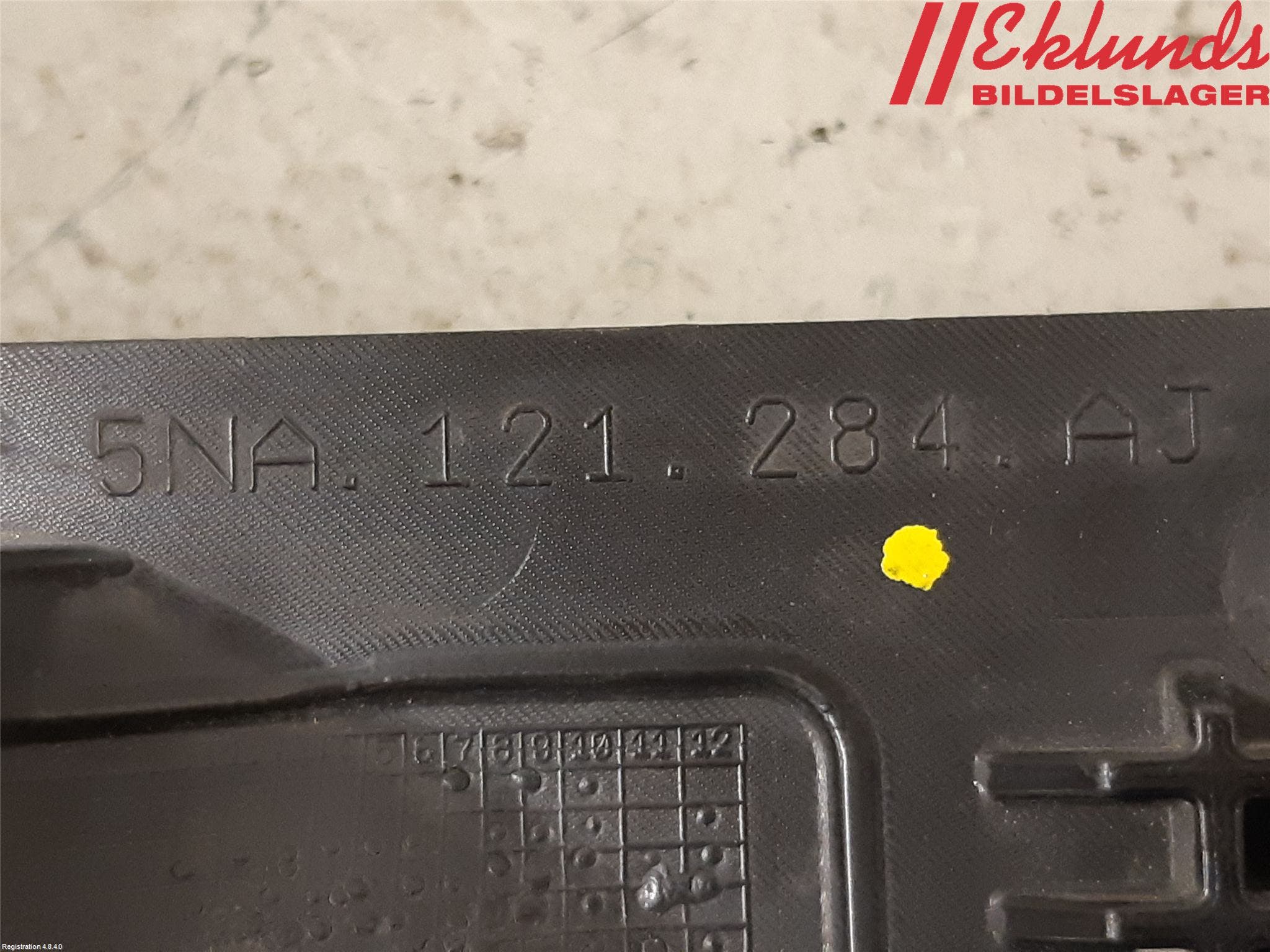 Volkswagen VW TIGUAN 16-24 Deflektor Plåt-Plast Kylning