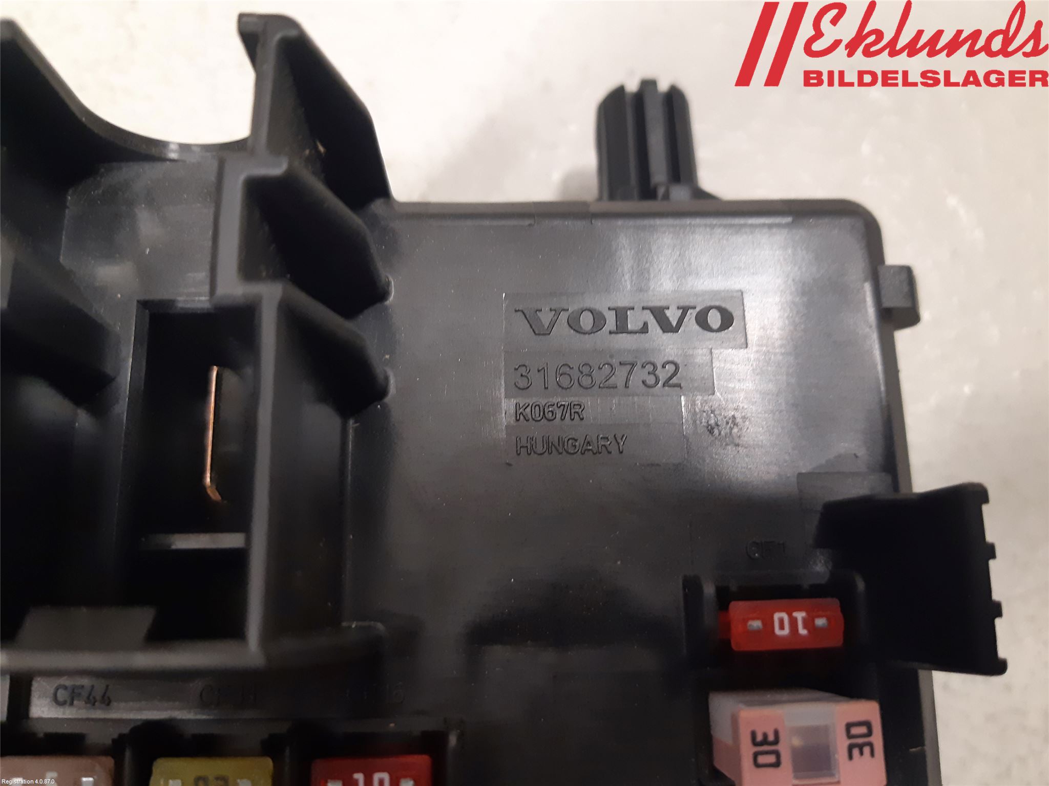 Volvo XC60 18- Säkringsdosa-Elcentral