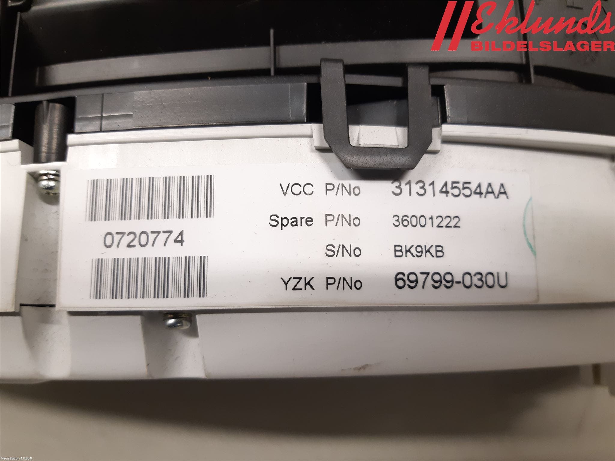 Volvo V70 08-13 Instrument Komb