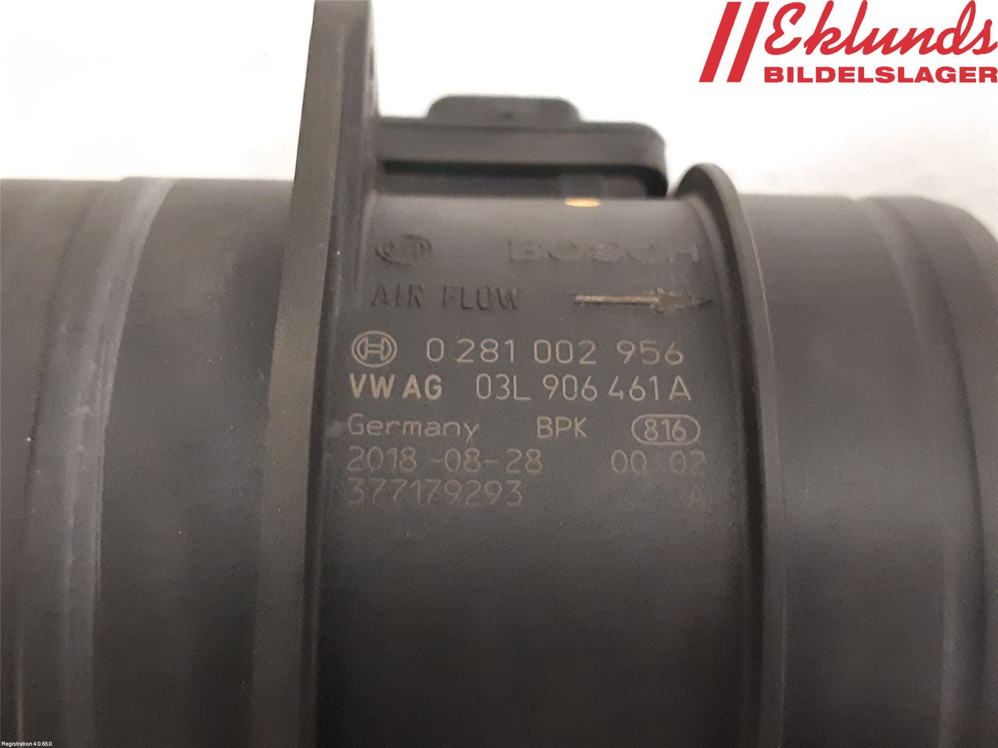 Skoda OCTAVIA (5E) 13-20 Injluftmassamätare